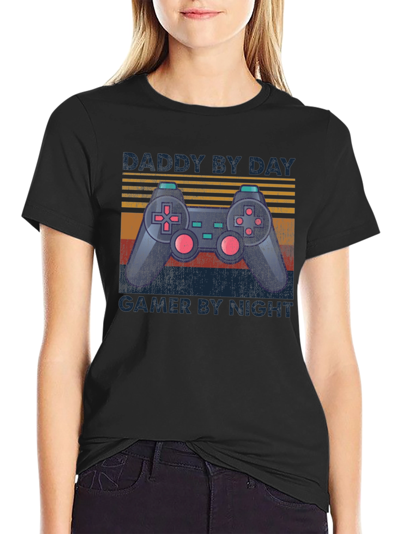 Daddy By Day Gamer By Night T-Shirt