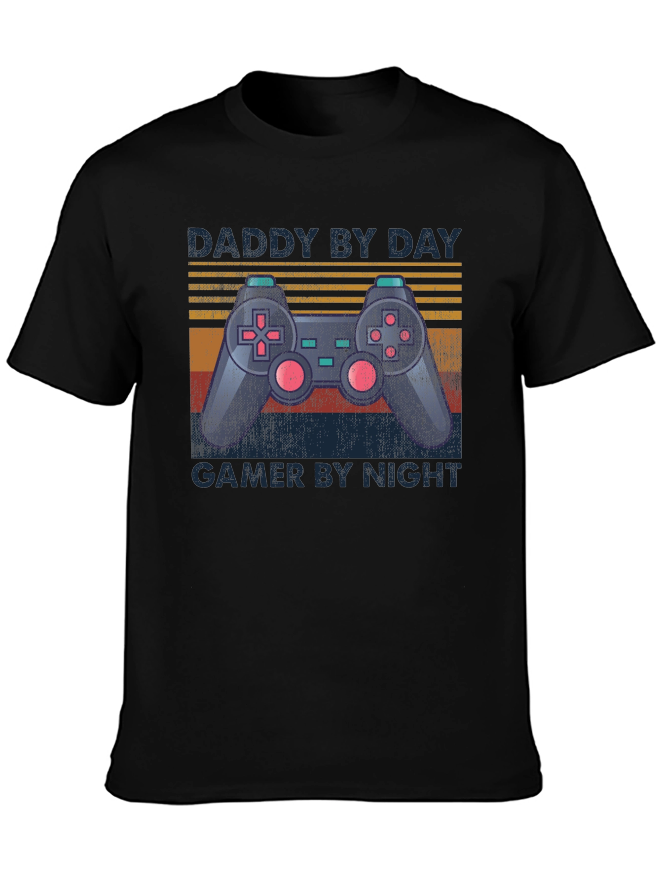 Daddy By Day Gamer By Night T-Shirt
