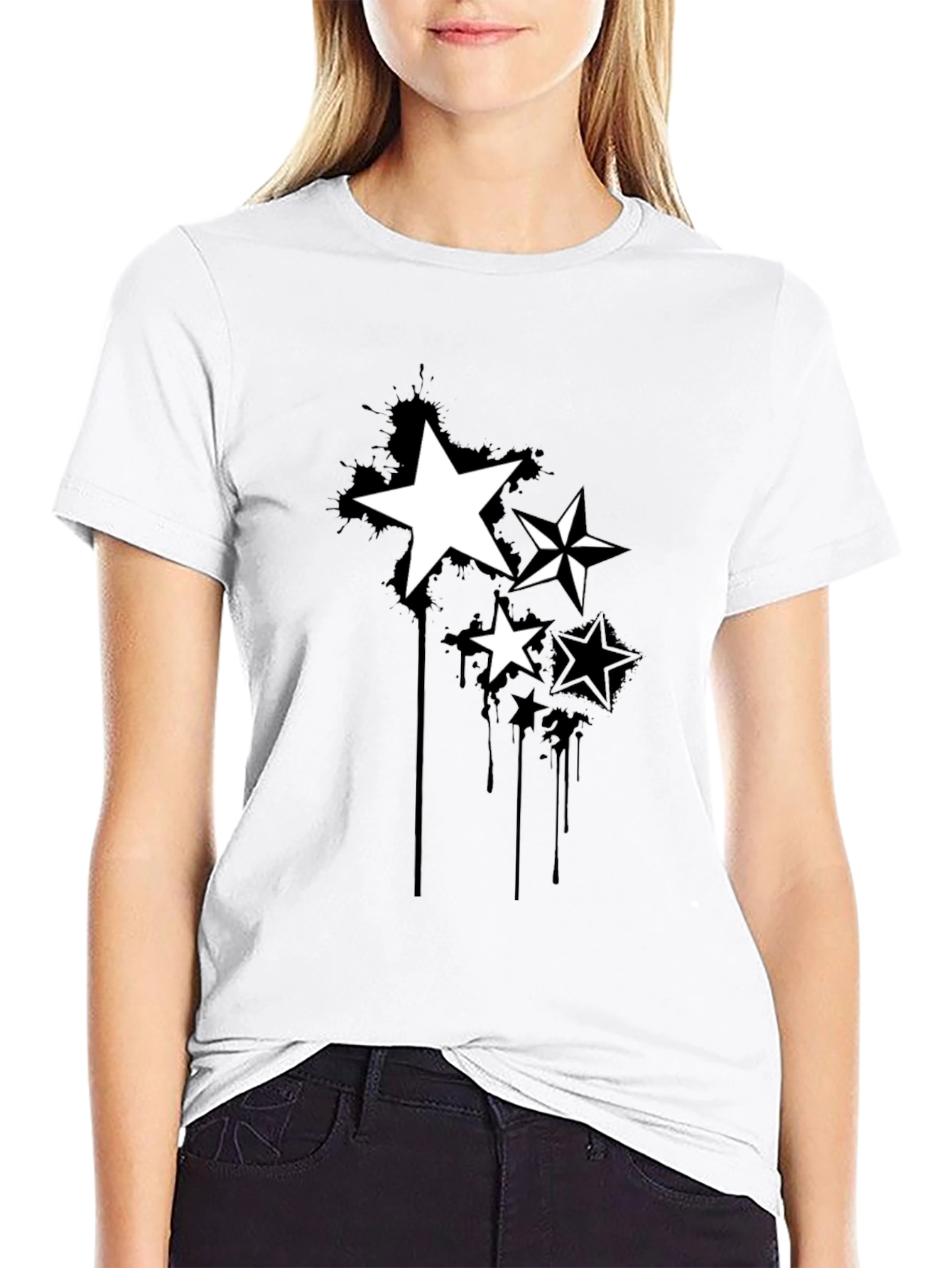 Starry Ink Black T-Shirt