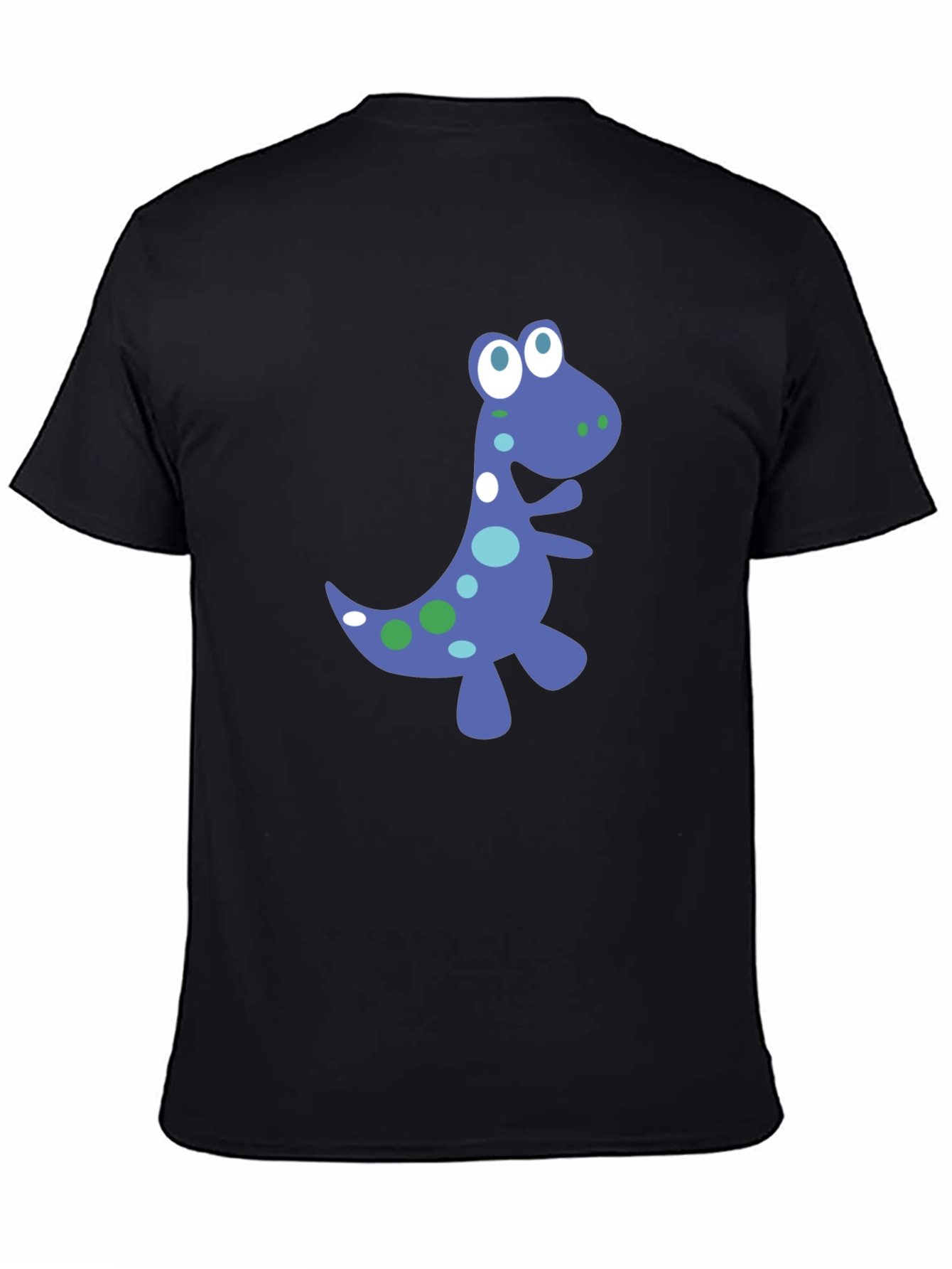 Dino Graphic Tee - Fun Black T-Shirt