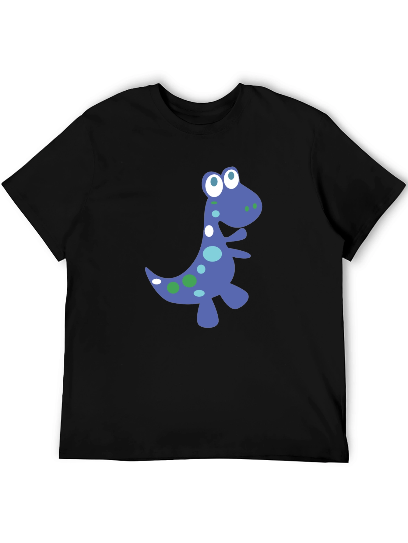 Dino Graphic Tee - Fun Black T-Shirt