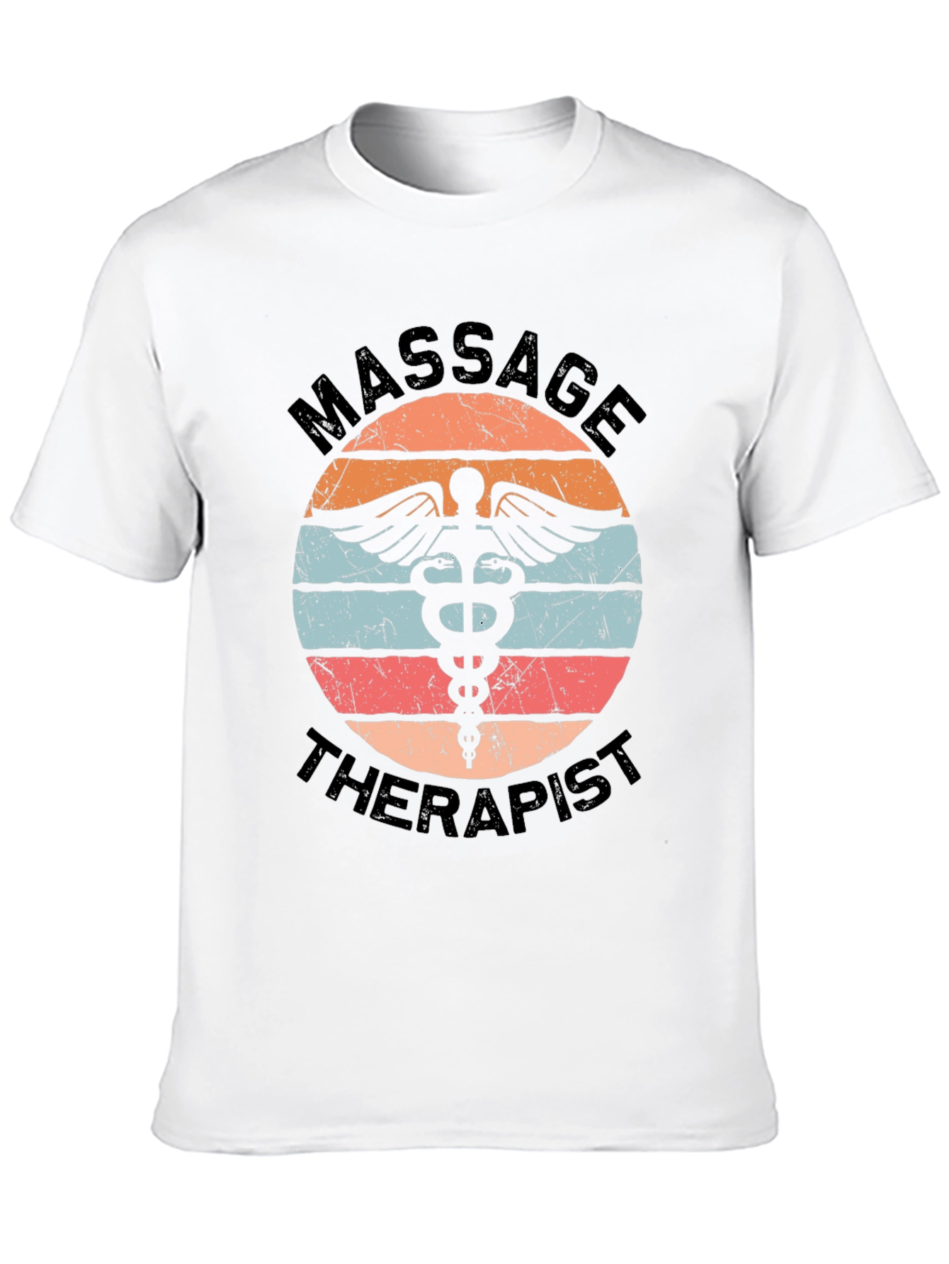 Massage Therapist Retro Style T-Shirt