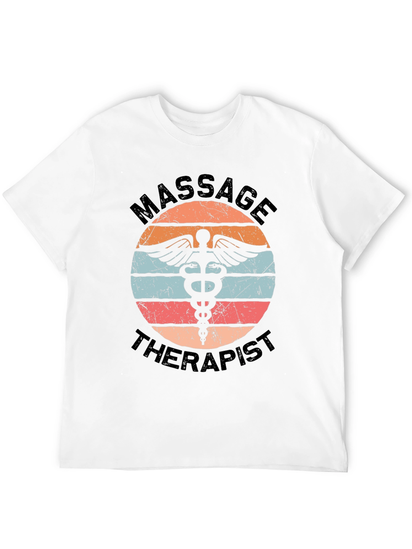 Massage Therapist Retro Style T-Shirt