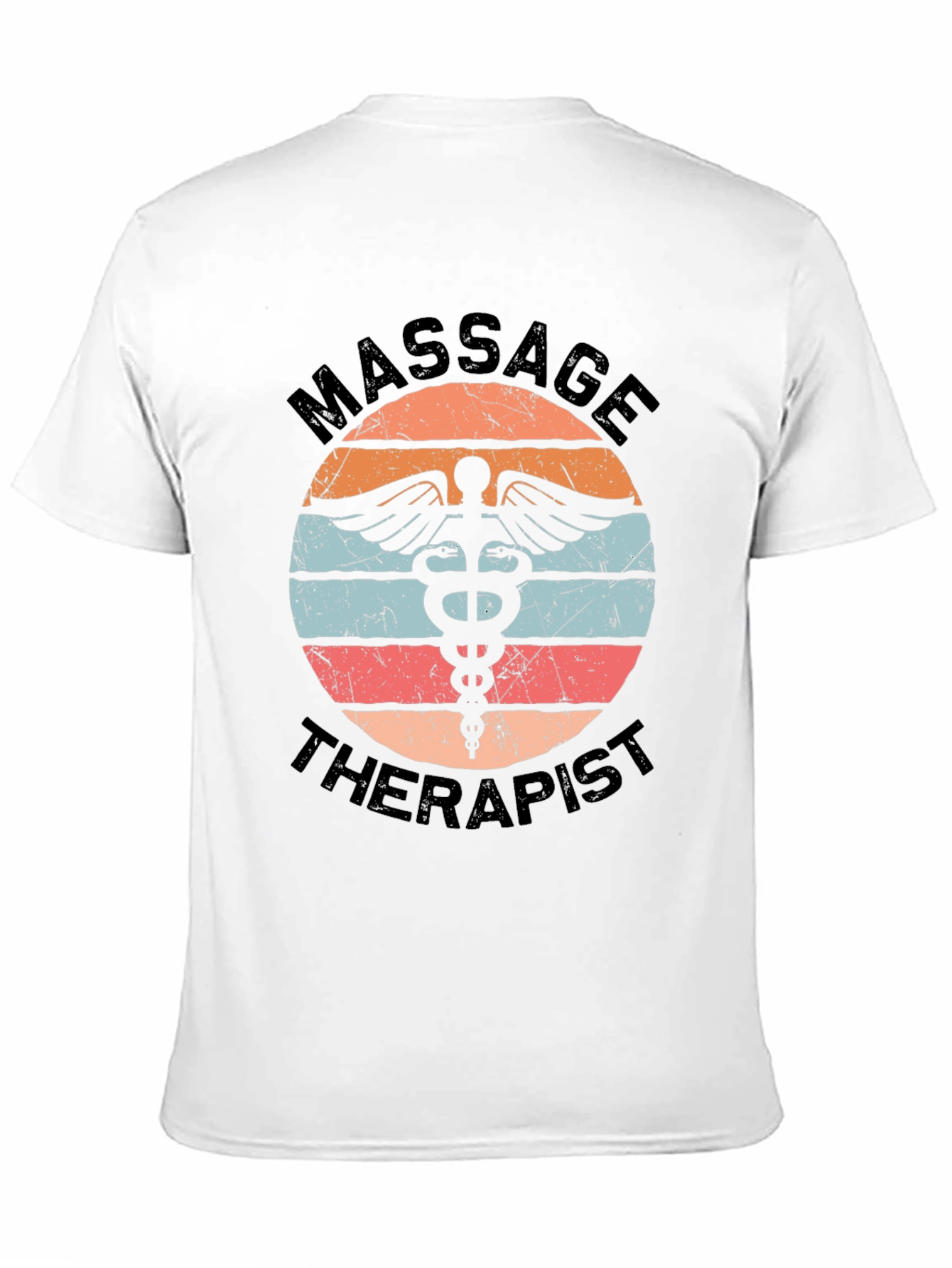 Massage Therapist Retro Style T-Shirt