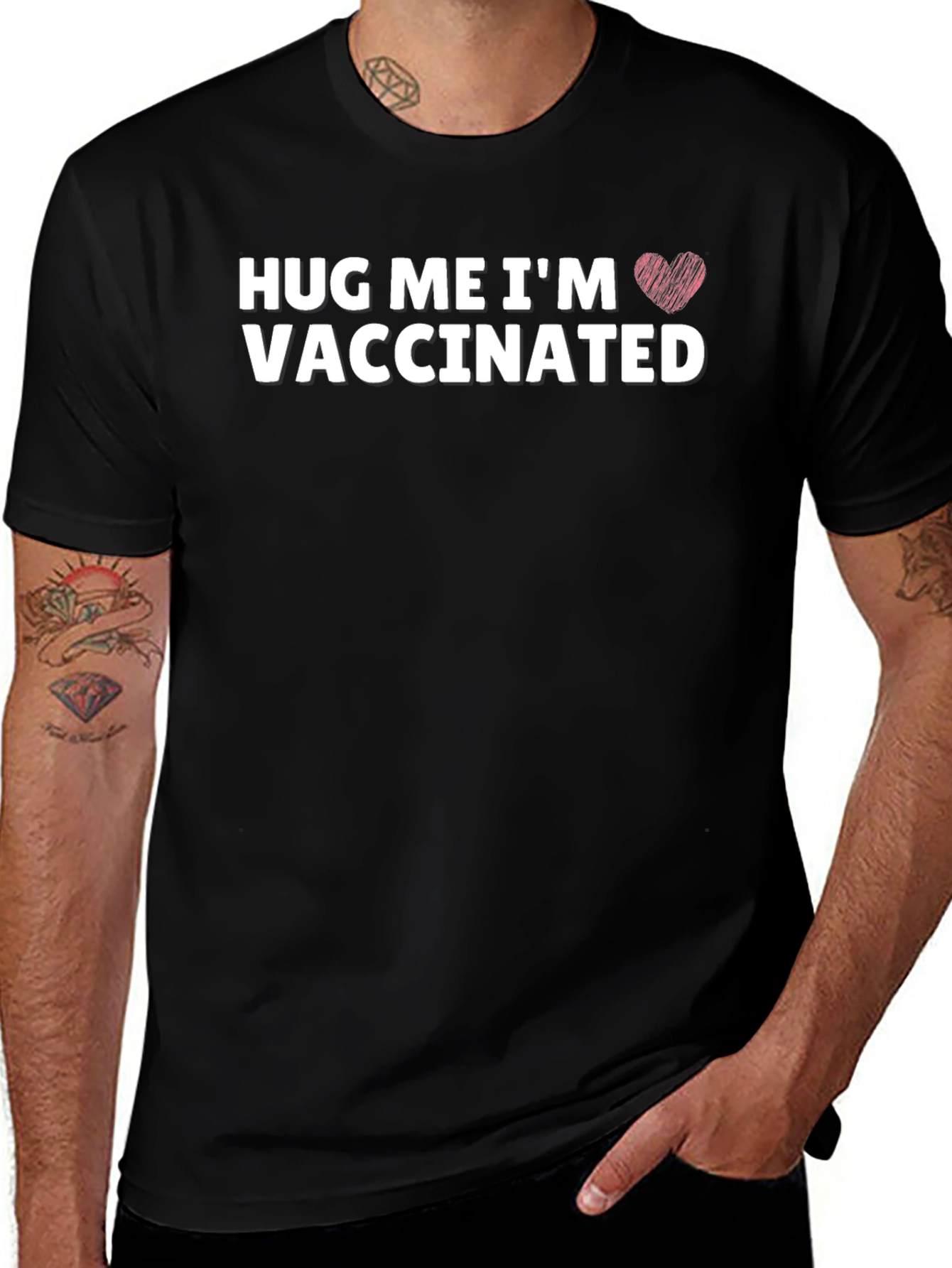 Hug Me Im Vaccinated T-Shirt