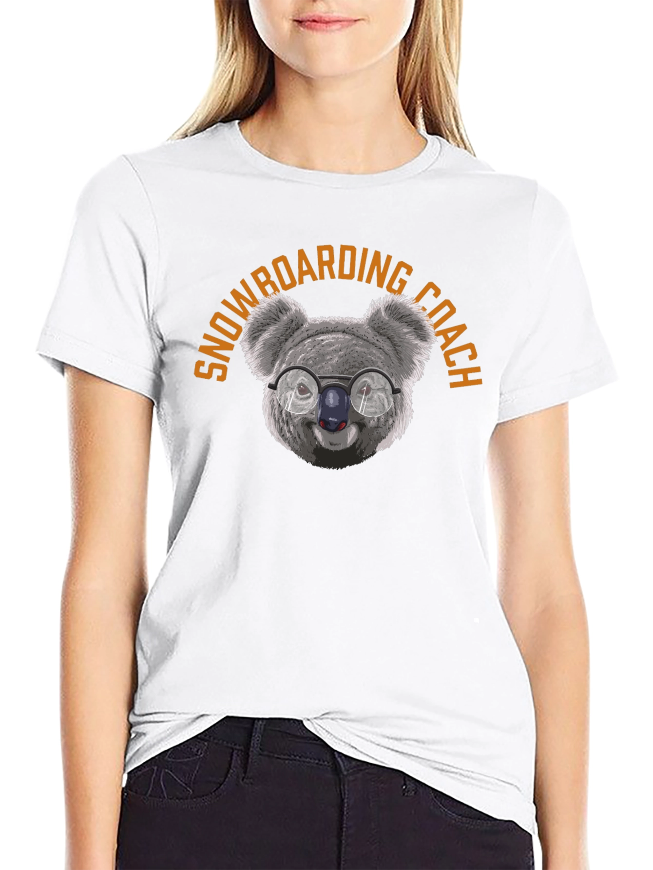 Snowboarding Coach Koala T-Shirt