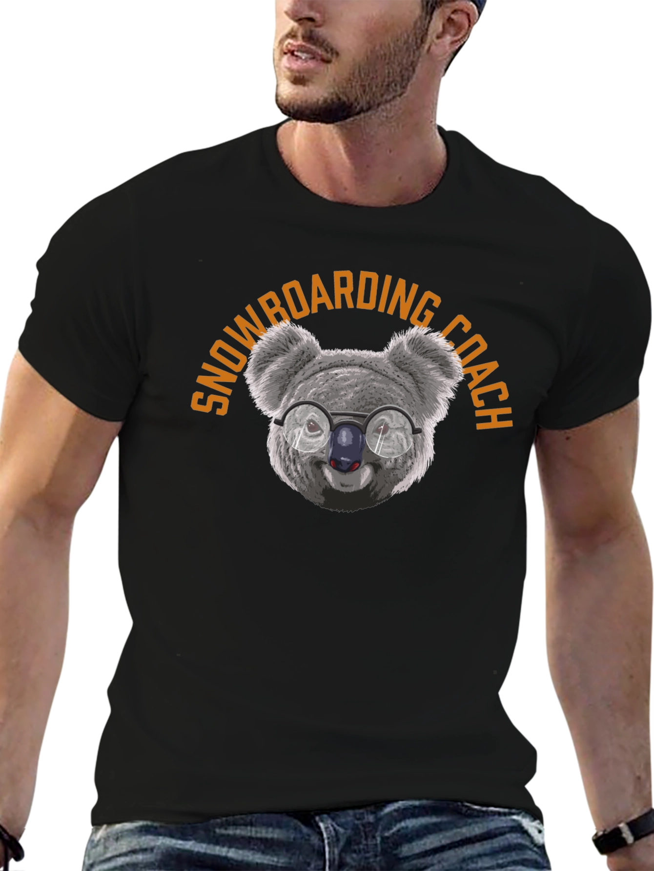 Snowboarding Coach Koala T-Shirt