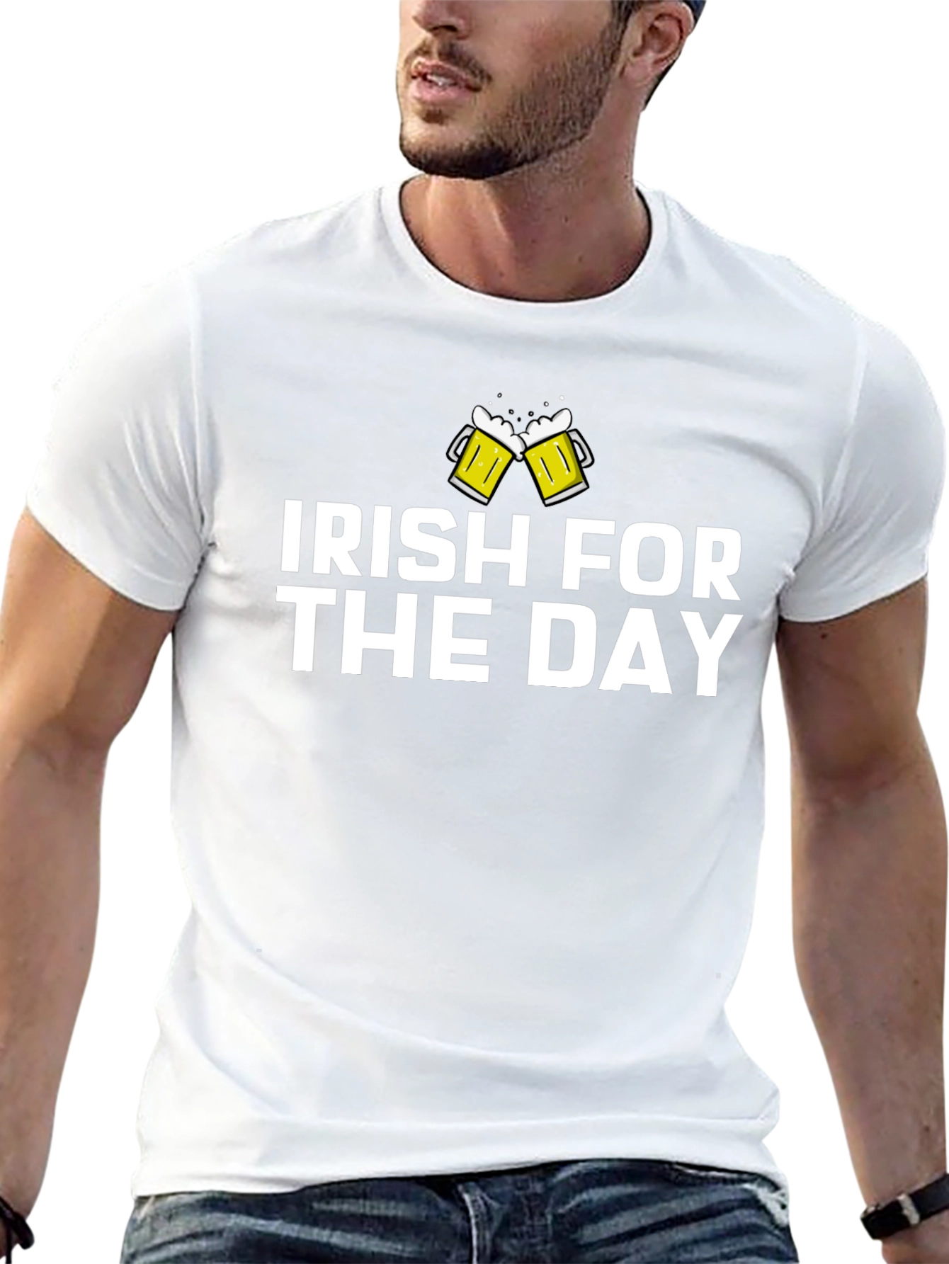 Irish For The Day Black T-Shirt