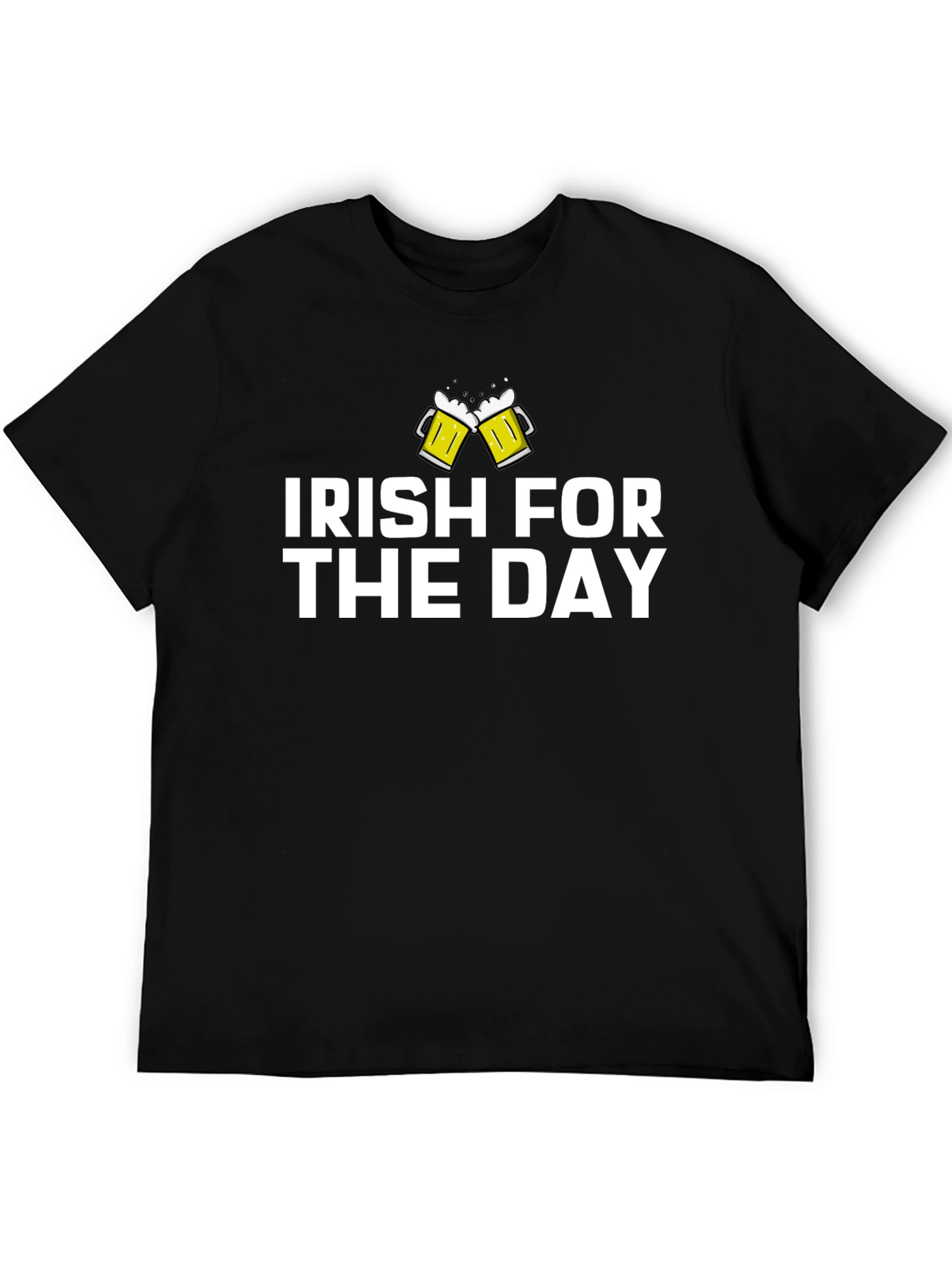 Irish For The Day Black T-Shirt