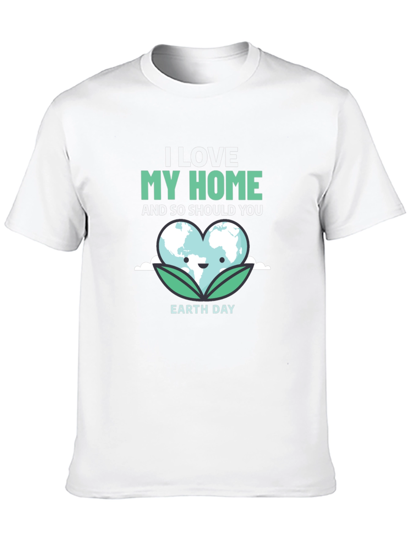 I Love My Home Earth Day T-Shirt