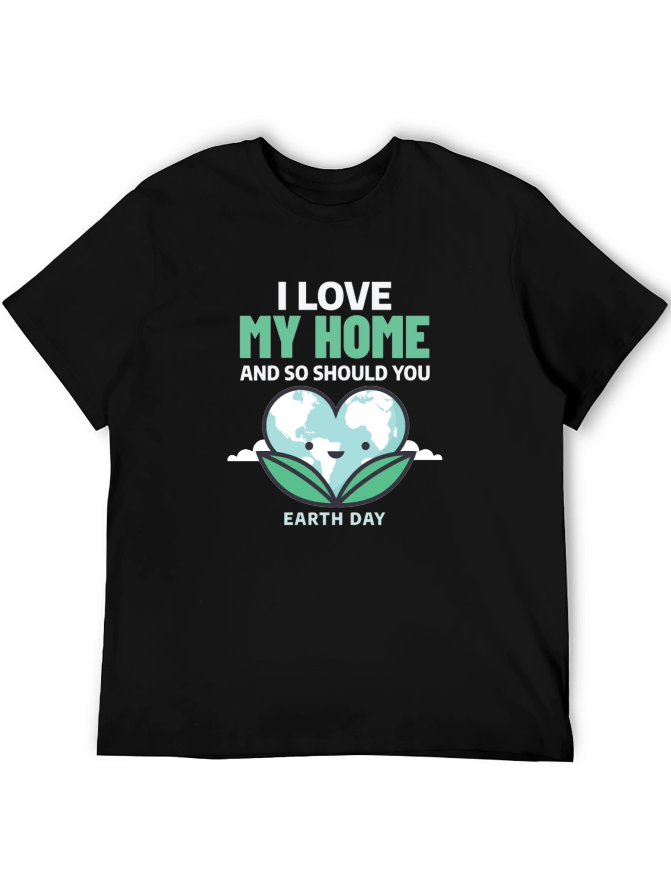 I Love My Home Earth Day T-Shirt