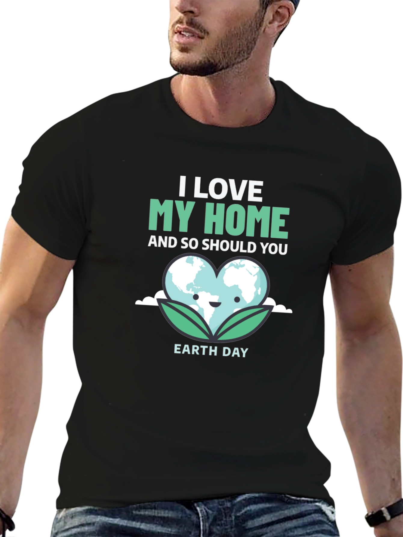 I Love My Home Earth Day T-Shirt
