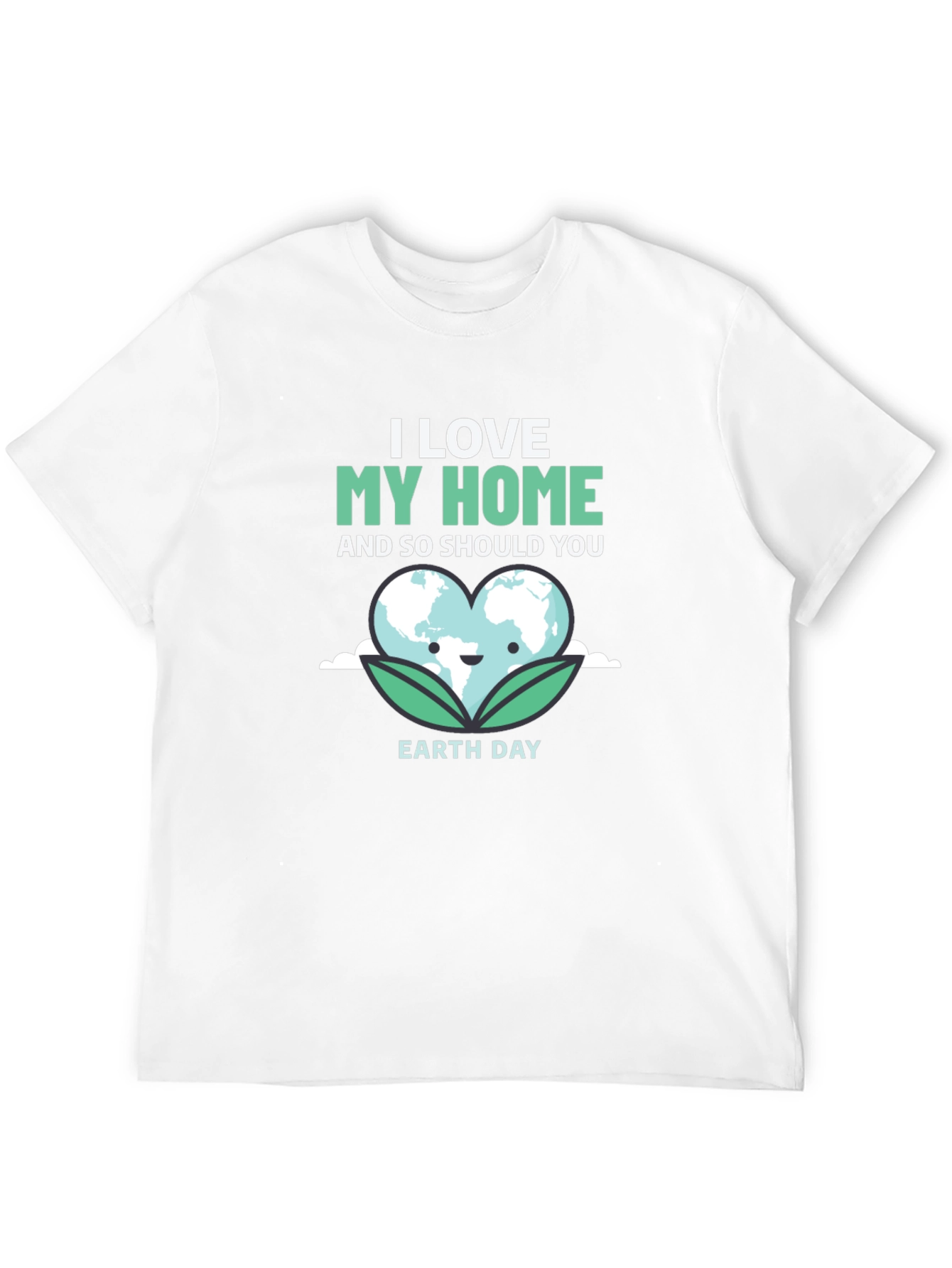 I Love My Home Earth Day T-Shirt