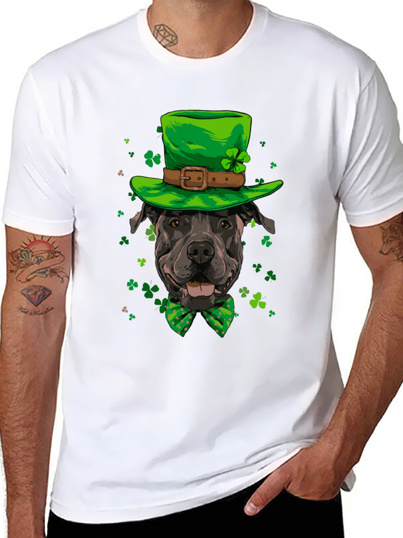 St. Patricks Day Dog T-Shirt