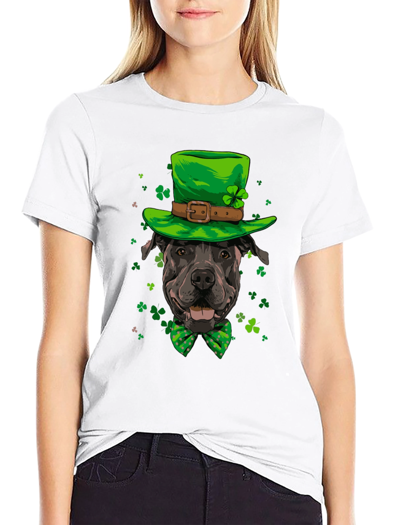 St. Patricks Day Dog T-Shirt