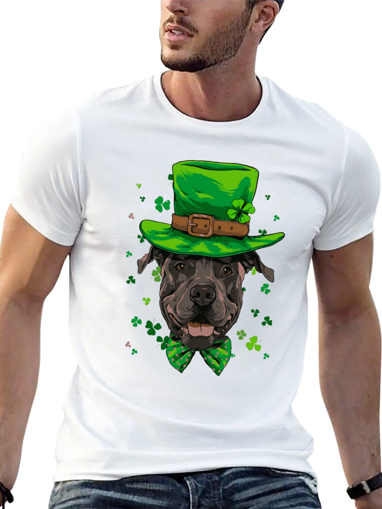 St. Patricks Day Dog T-Shirt