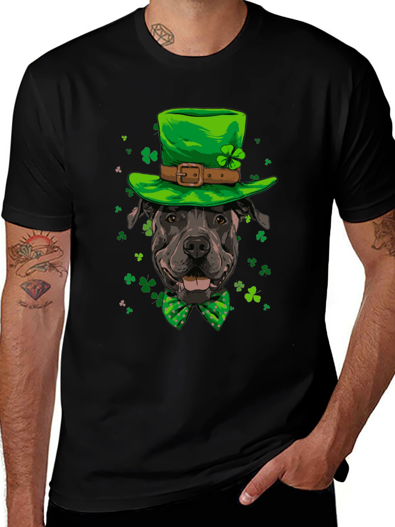 St. Patricks Day Dog T-Shirt