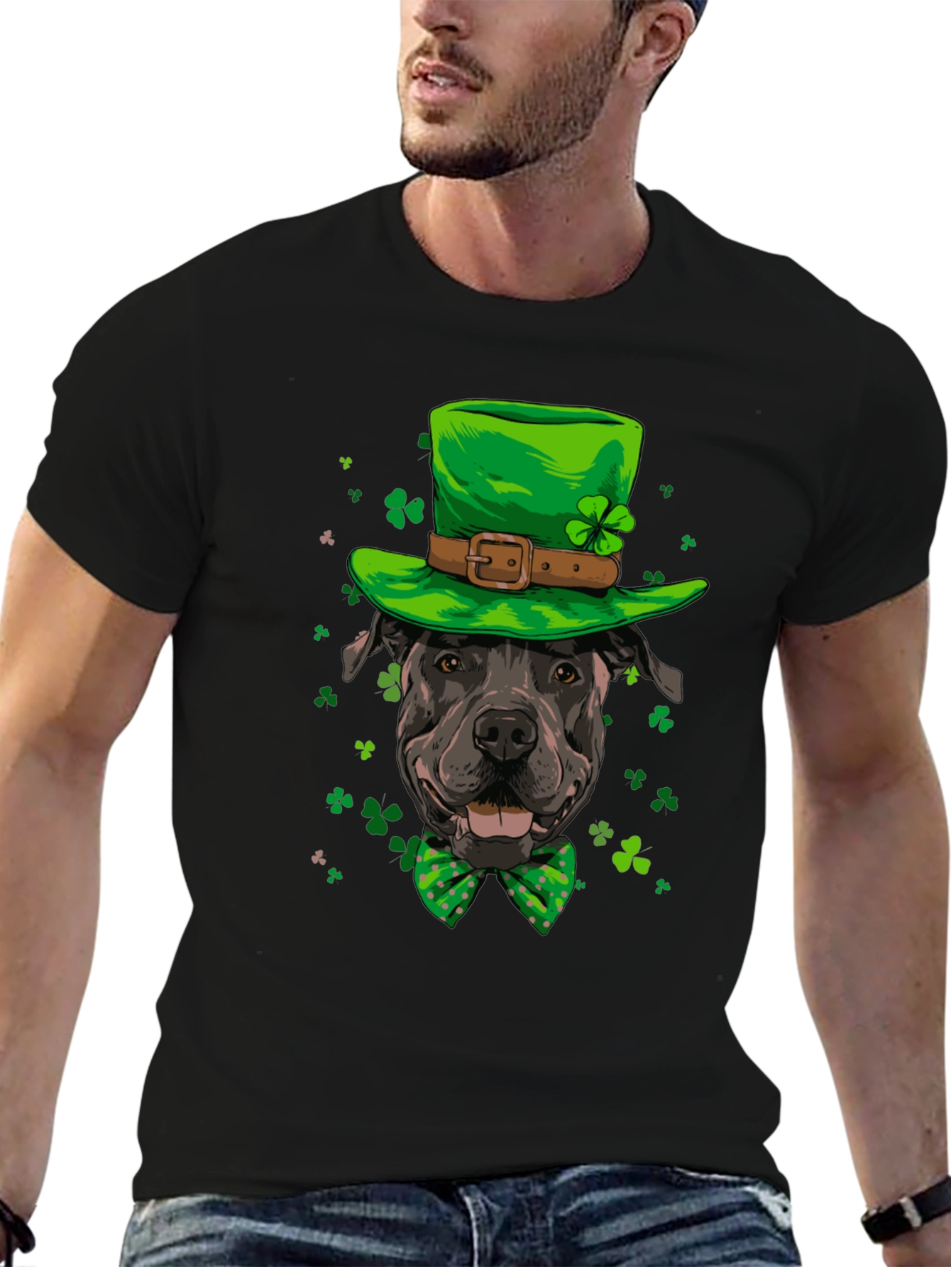St. Patricks Day Dog T-Shirt