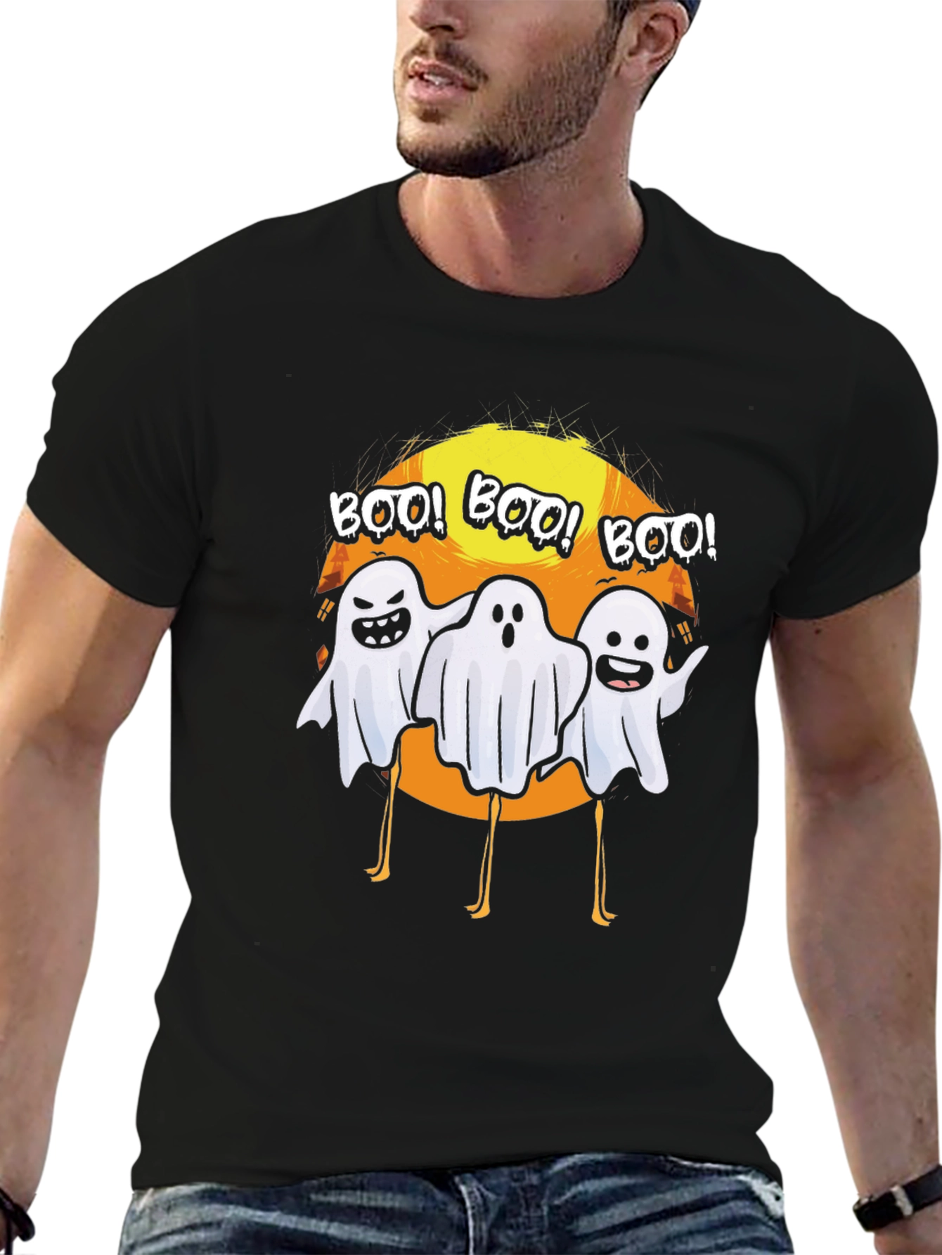 Boo Crew Halloween T-Shirt