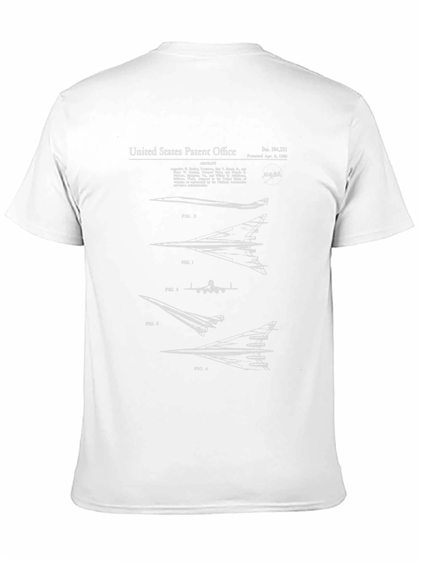 Patent Office NASA Aircraft T-Shirt