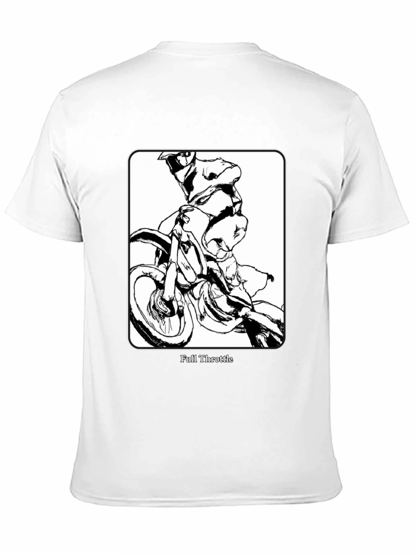 Full Throttle Graphic Tee - Black