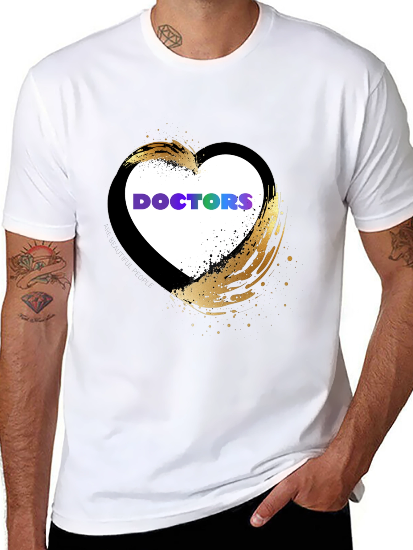 Doctors Heart Graphic T-Shirt