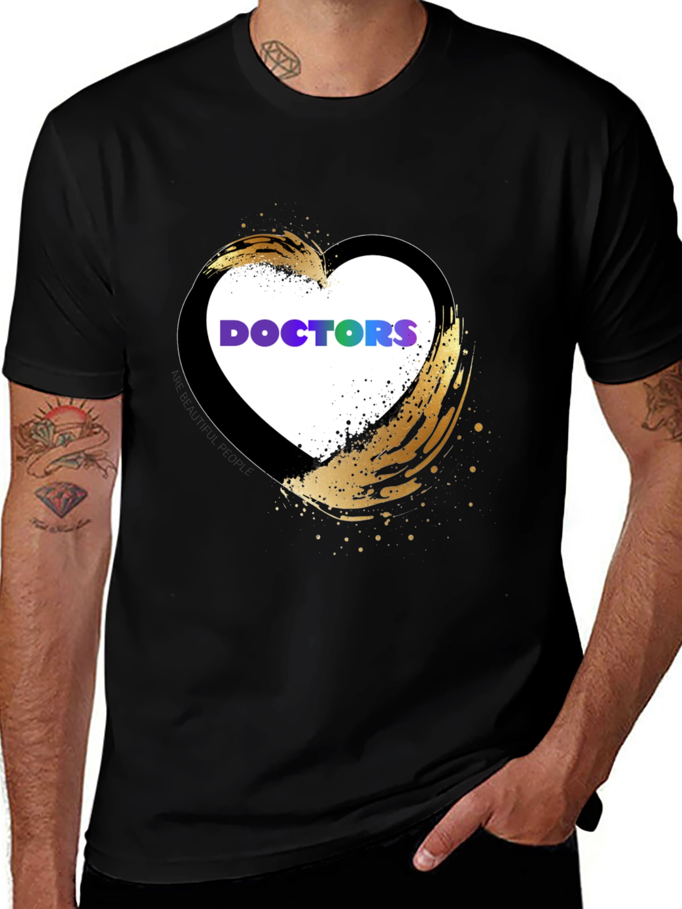 Doctors Heart Graphic T-Shirt