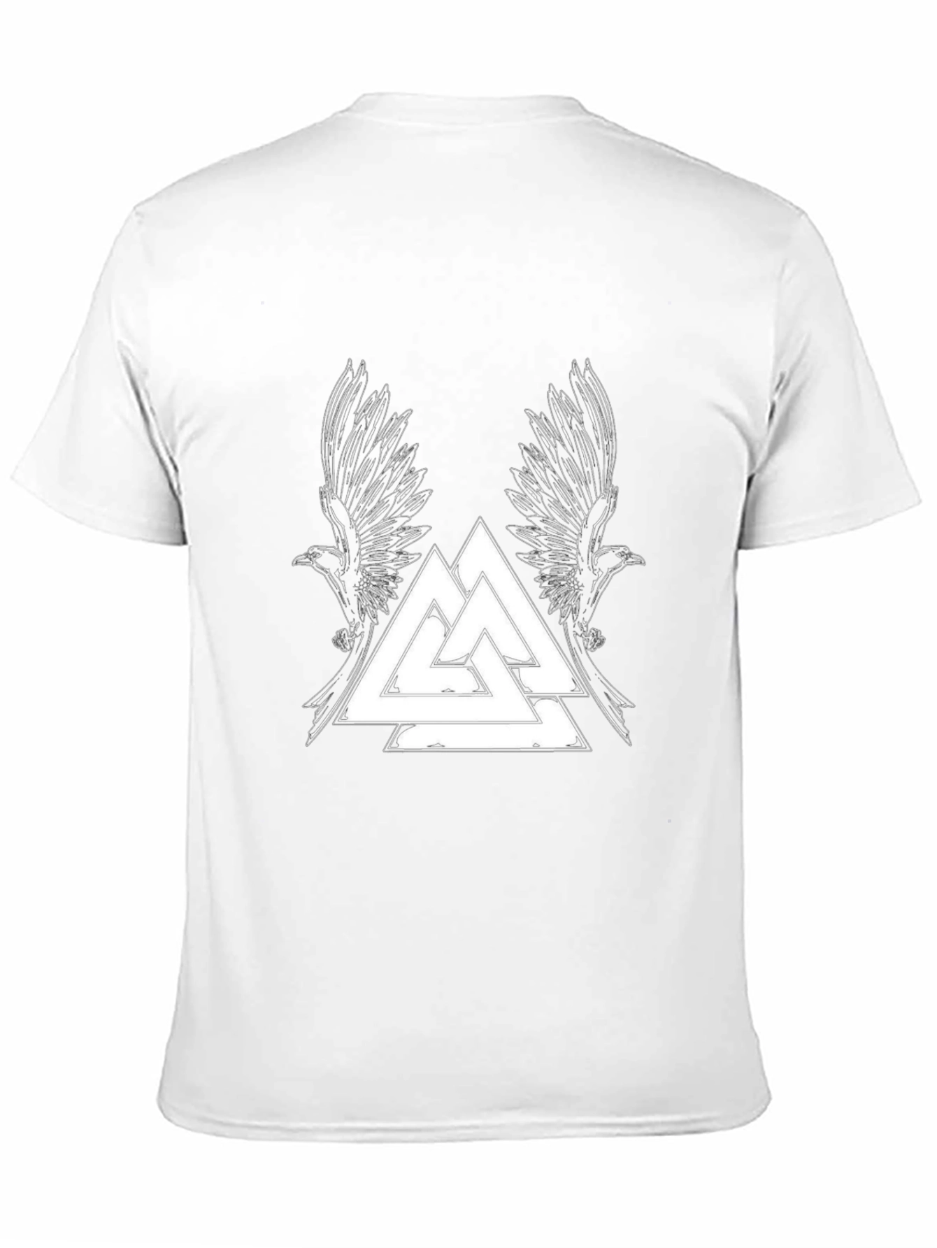 Valknut Ravens Graphic Tee - Viking Style
