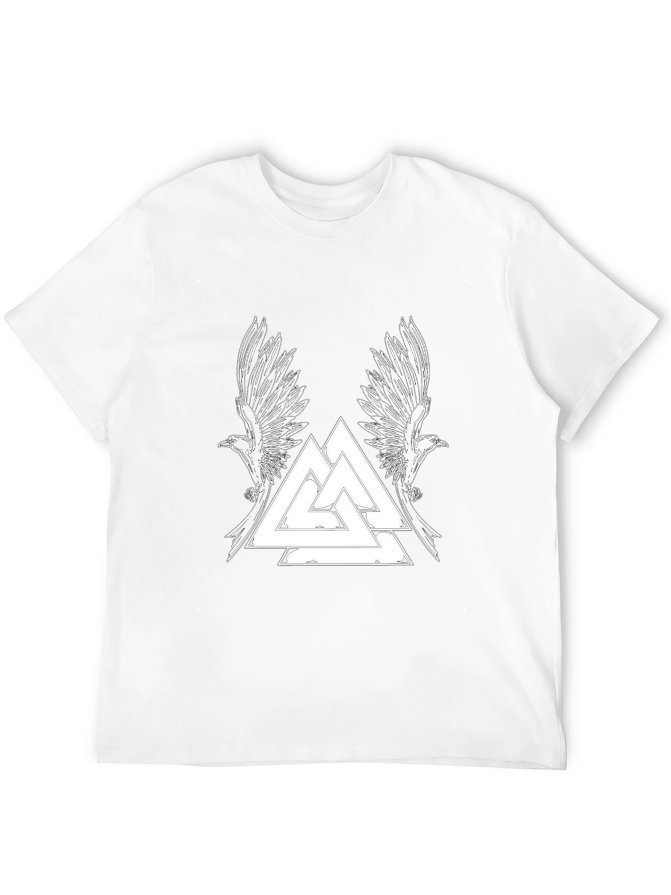 Valknut Ravens Graphic Tee - Viking Style