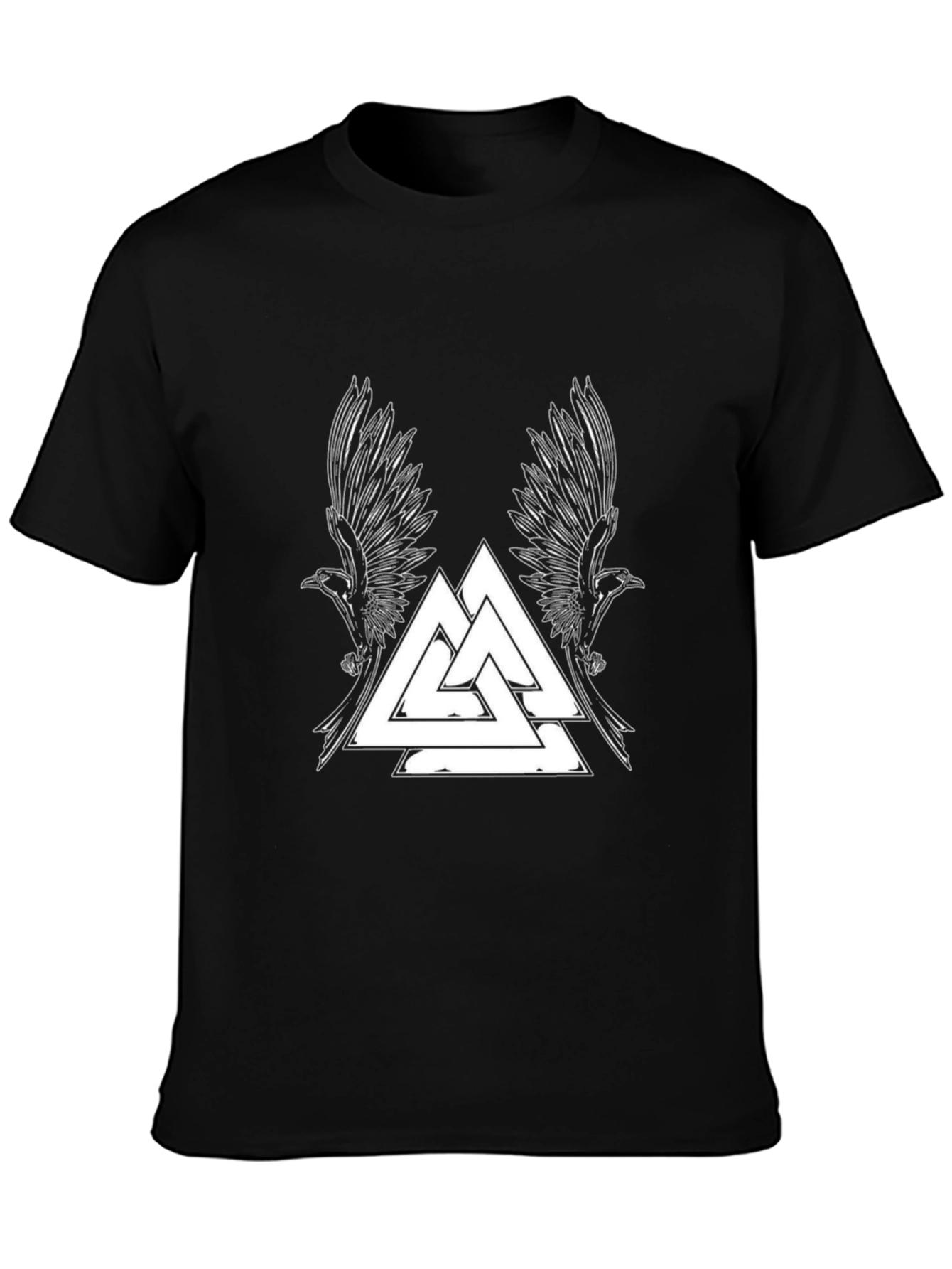 Valknut Ravens Graphic Tee - Viking Style