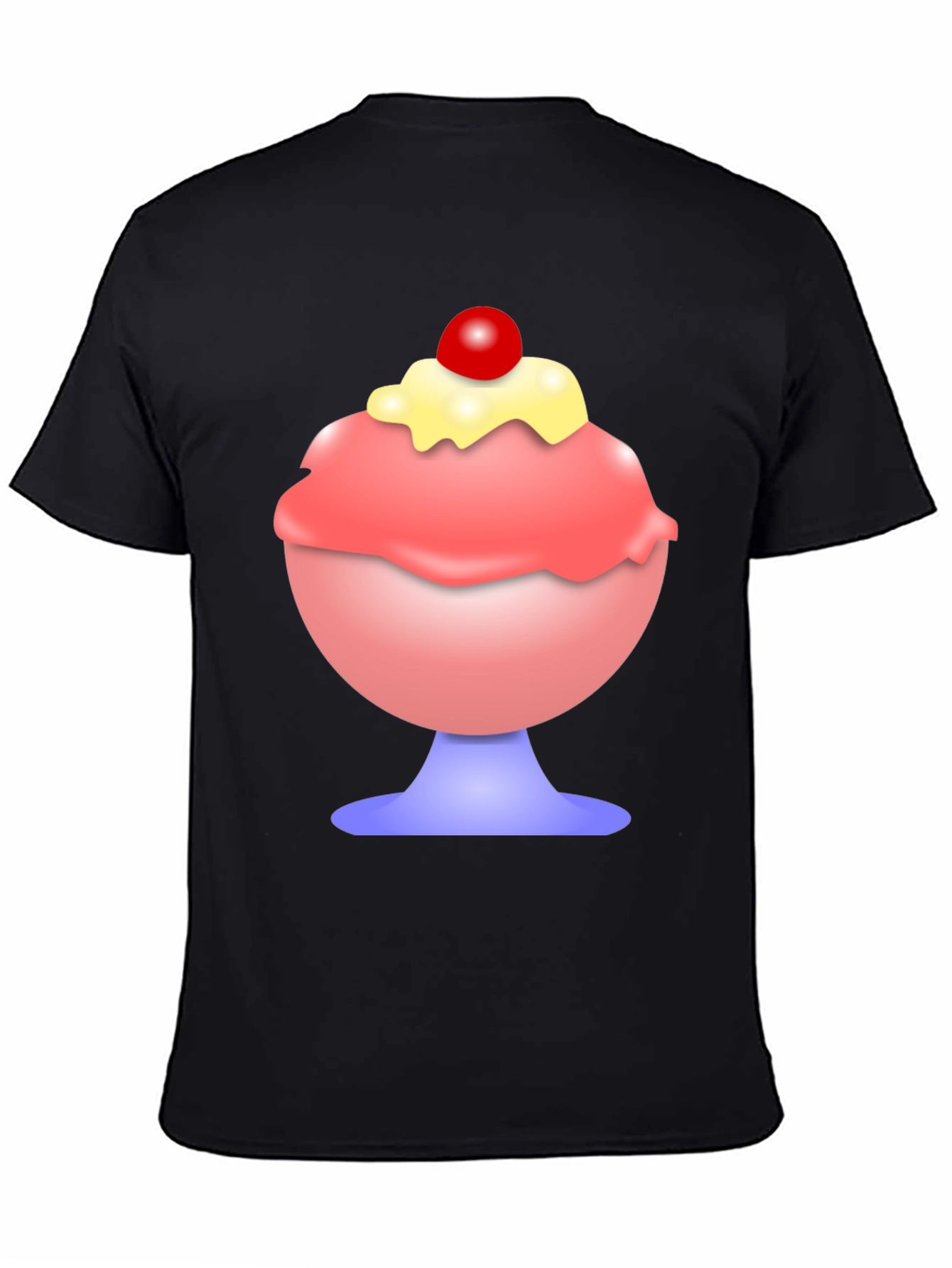Ice Cream Sundae Graphic T-Shirt