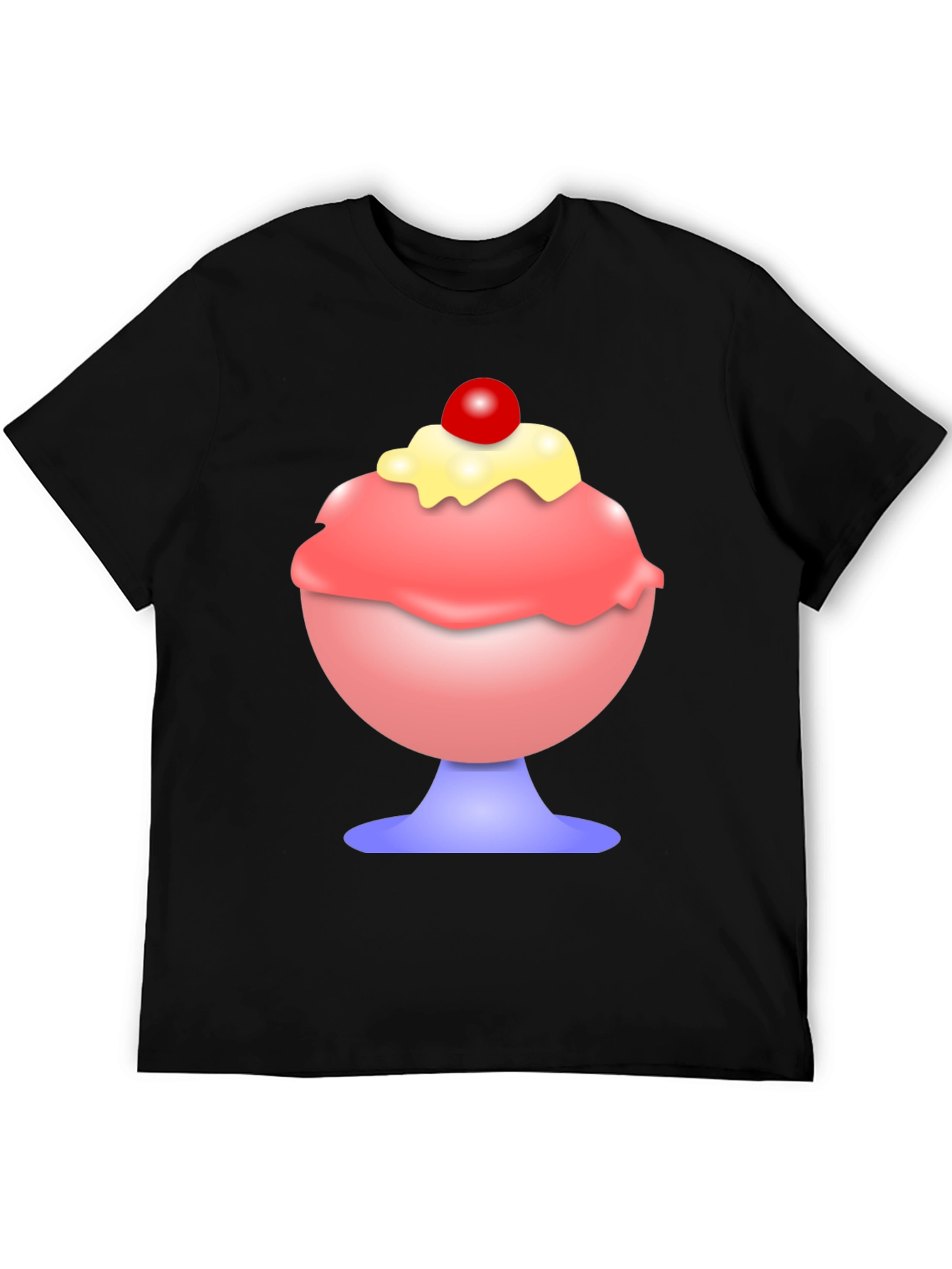 Ice Cream Sundae Graphic T-Shirt