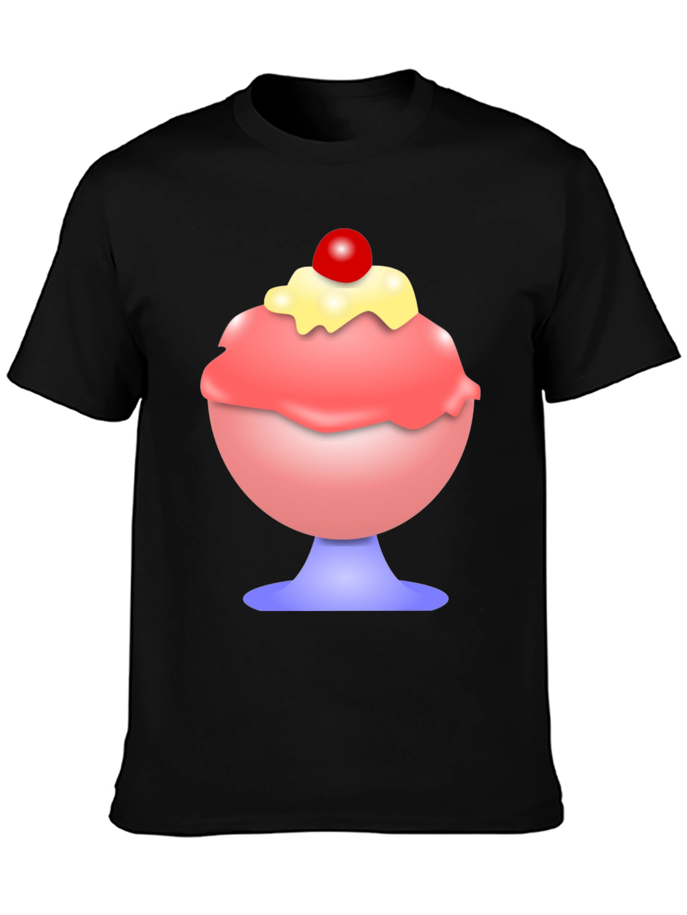 Ice Cream Sundae Graphic T-Shirt