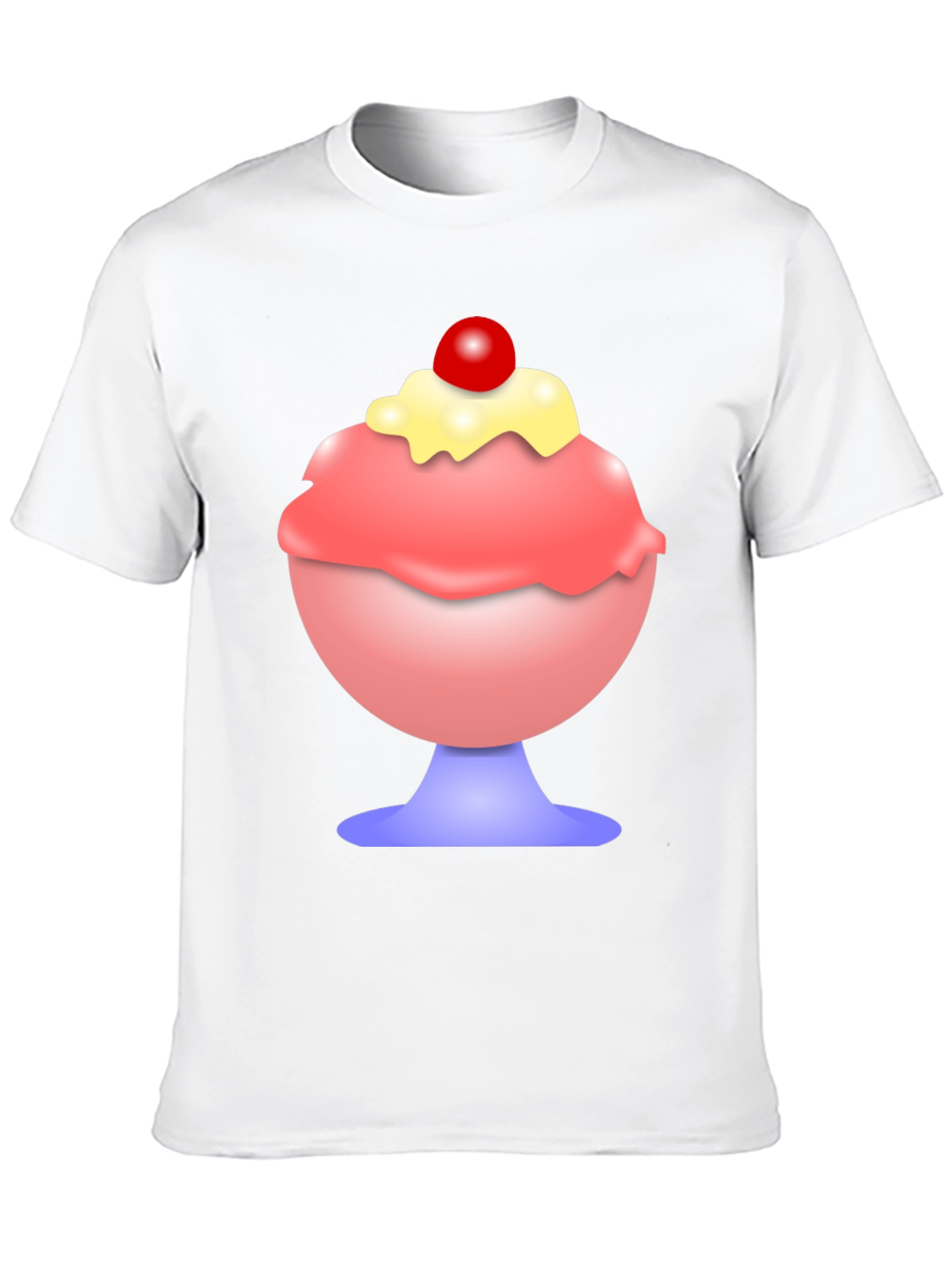 Ice Cream Sundae Graphic T-Shirt