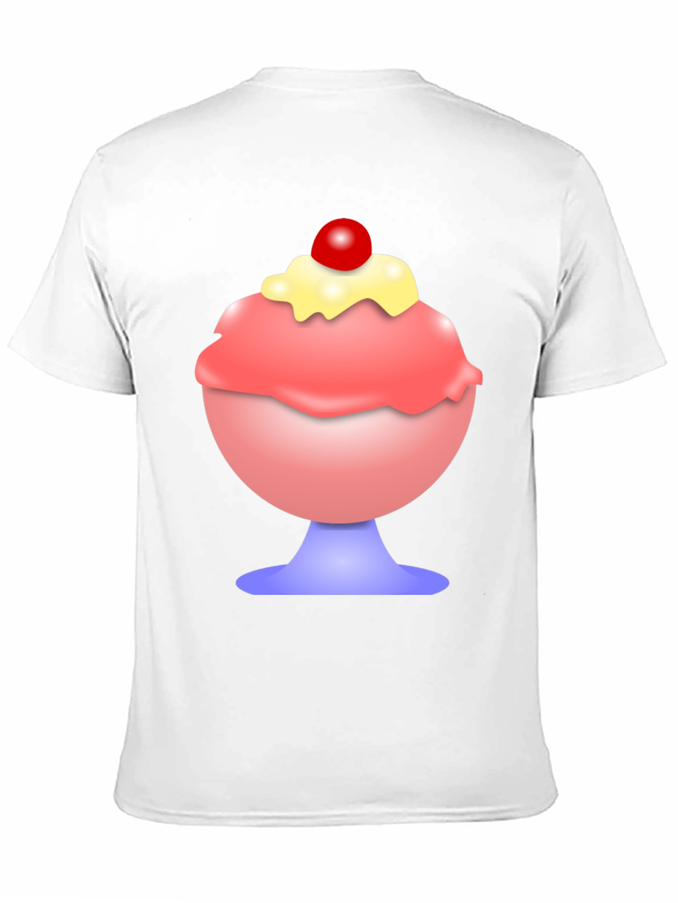 Ice Cream Sundae Graphic T-Shirt