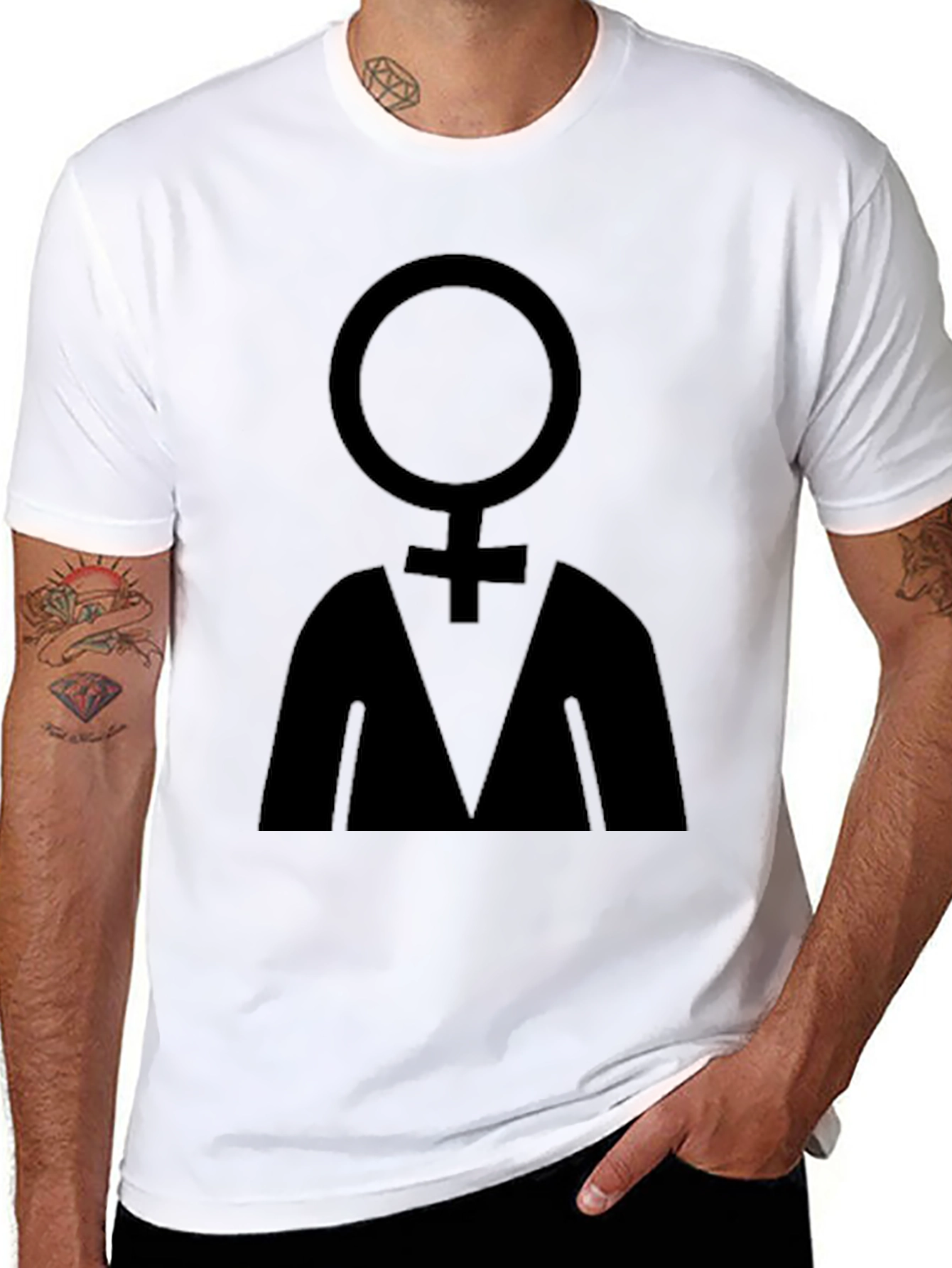 Venus Symbol Graphic Tee - Unisex Style