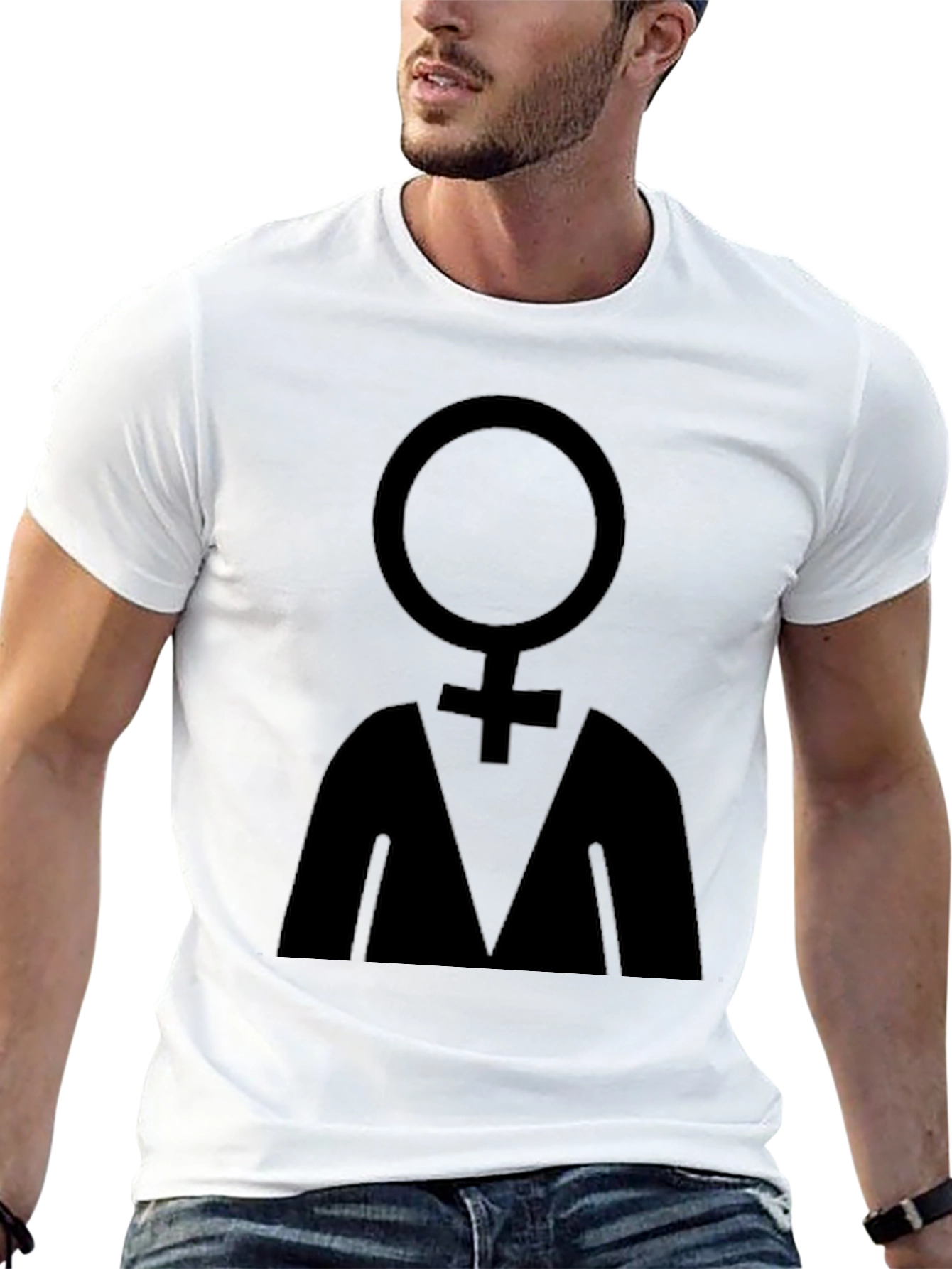 Venus Symbol Graphic Tee - Unisex Style