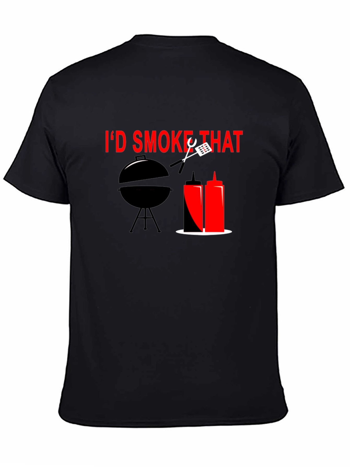 Id Smoke That T-Shirt - BBQ Grill Humor