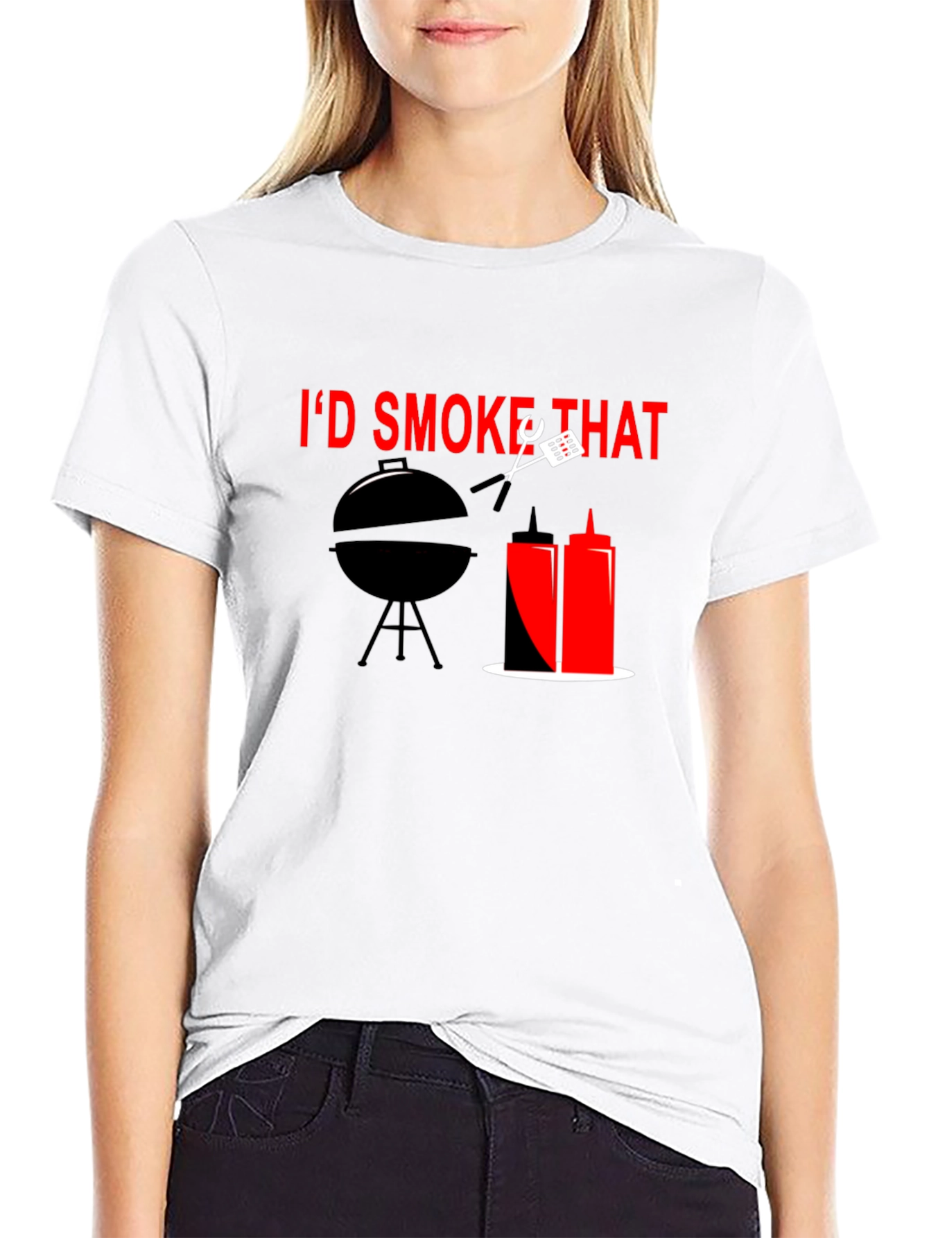Id Smoke That T-Shirt - BBQ Grill Humor