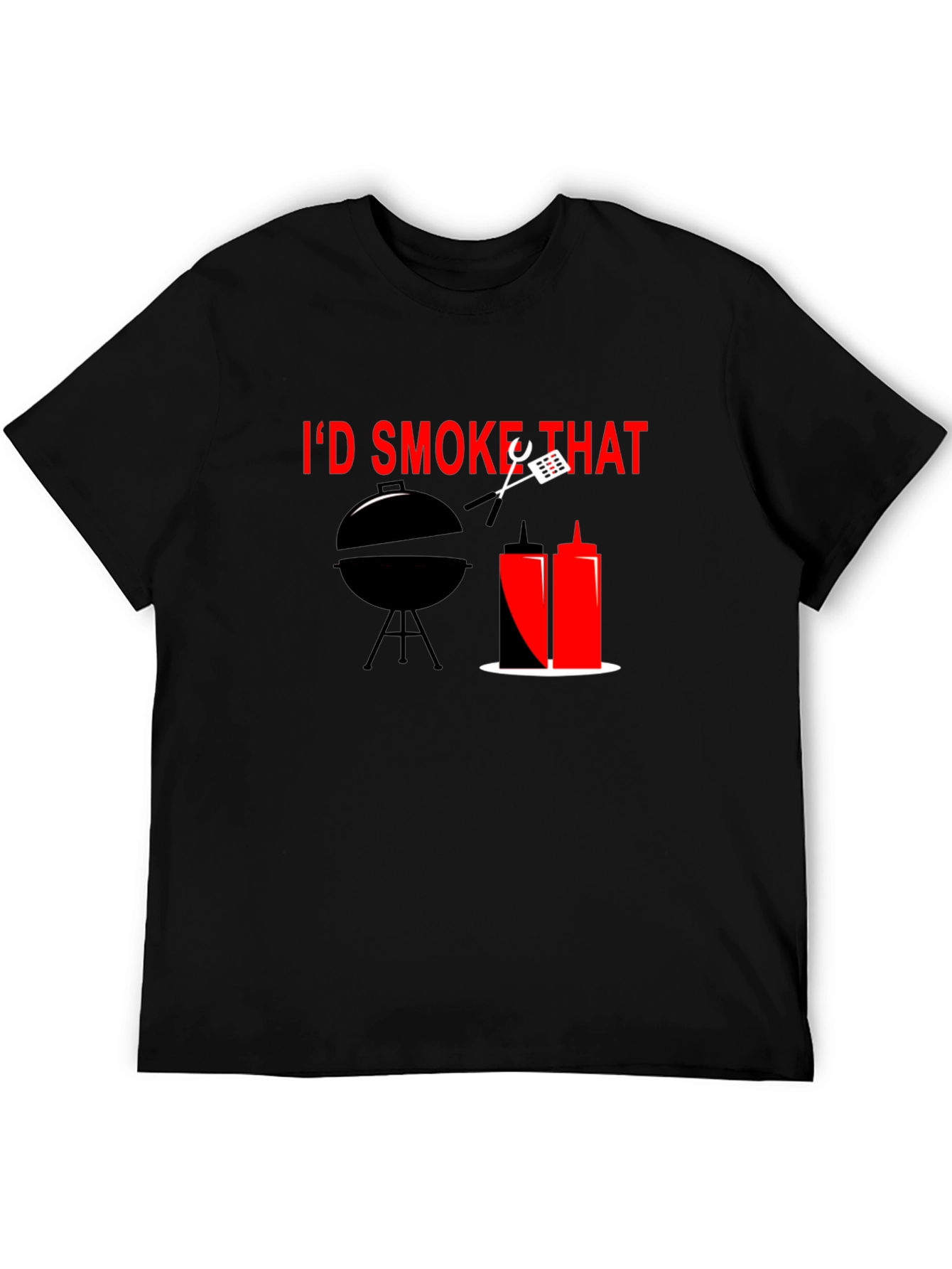 Id Smoke That T-Shirt - BBQ Grill Humor