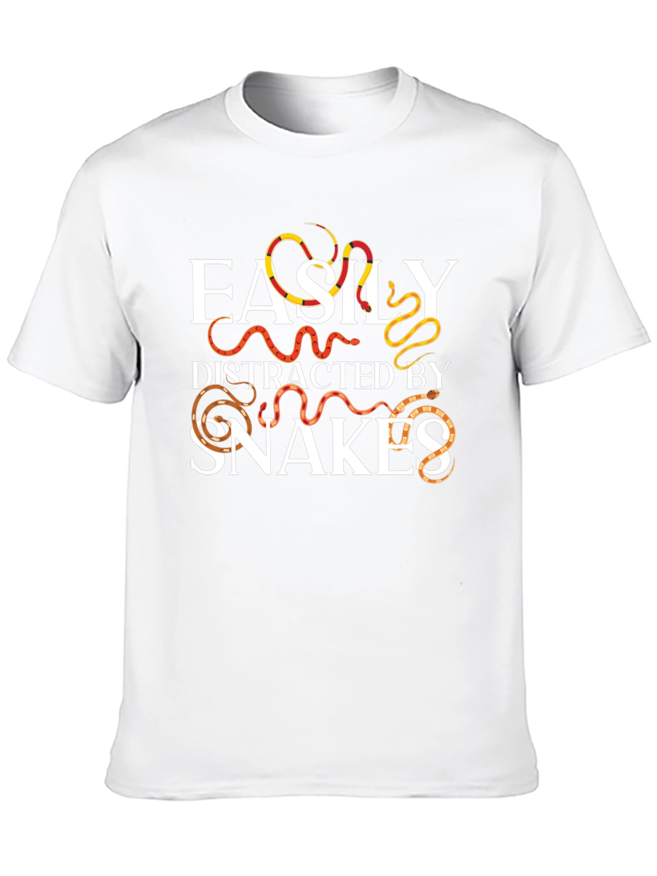 Easily Distracted By Snakes Graphic Tee