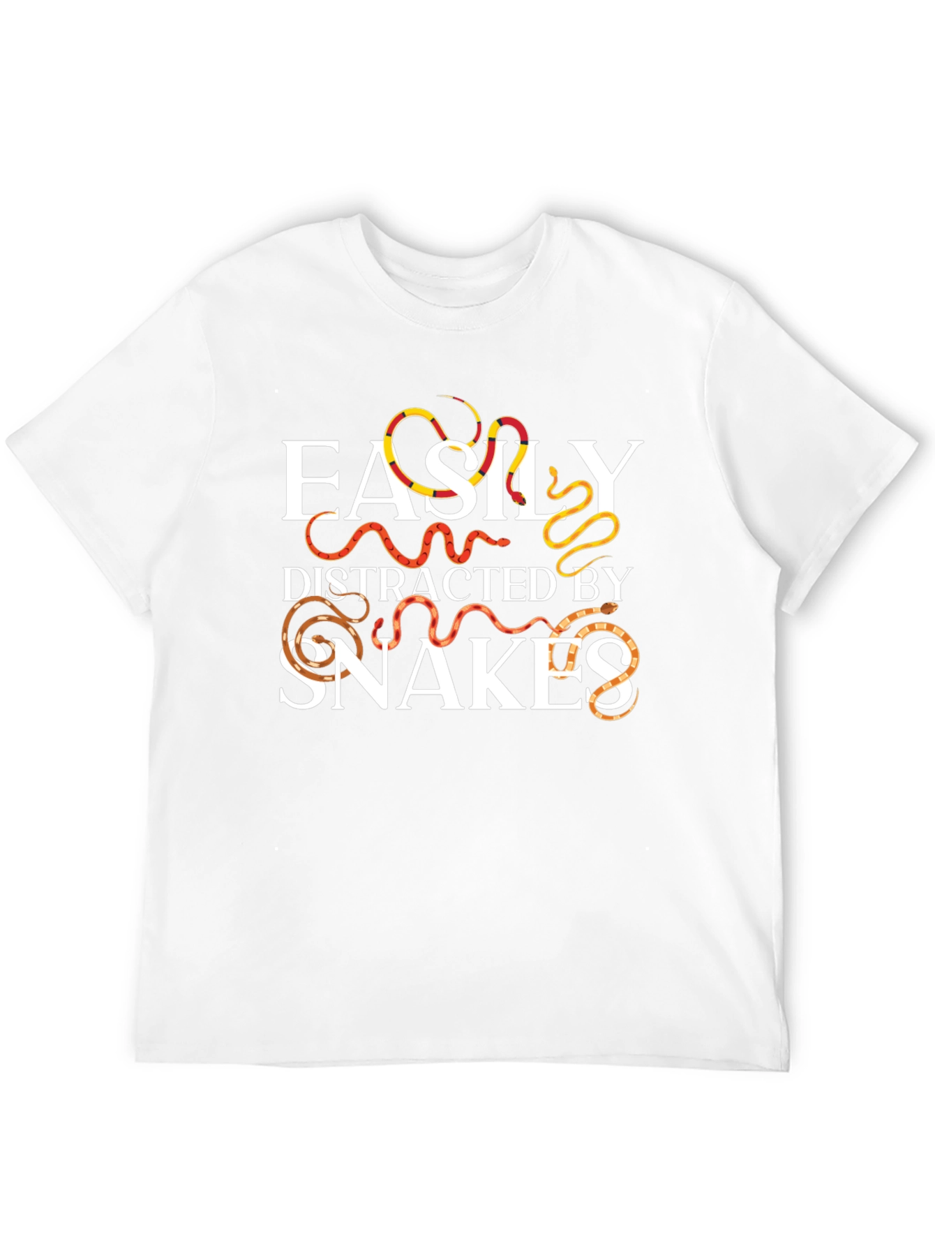 Easily Distracted By Snakes Graphic Tee
