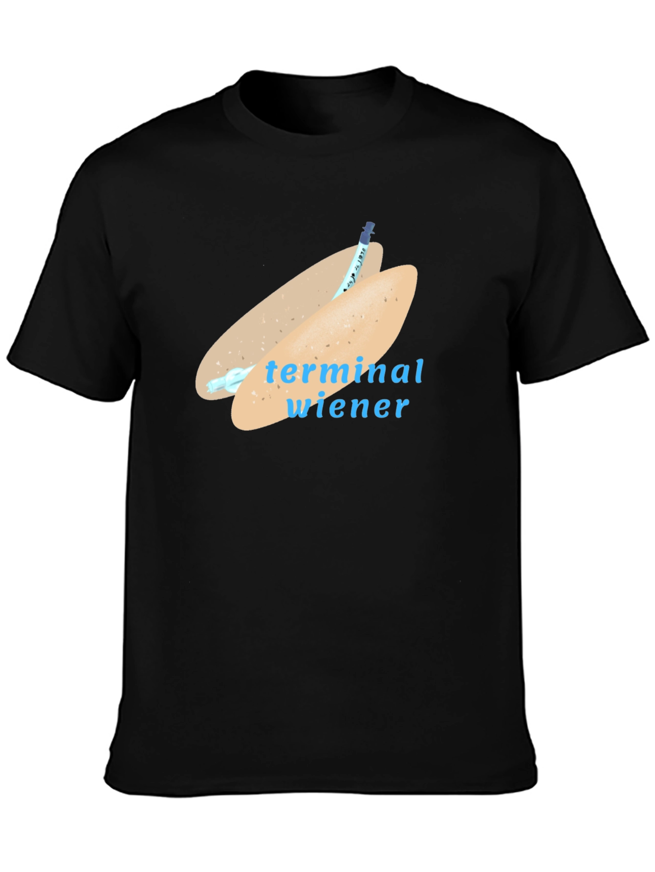 Terminal Wiener T-Shirt - Humorous Design