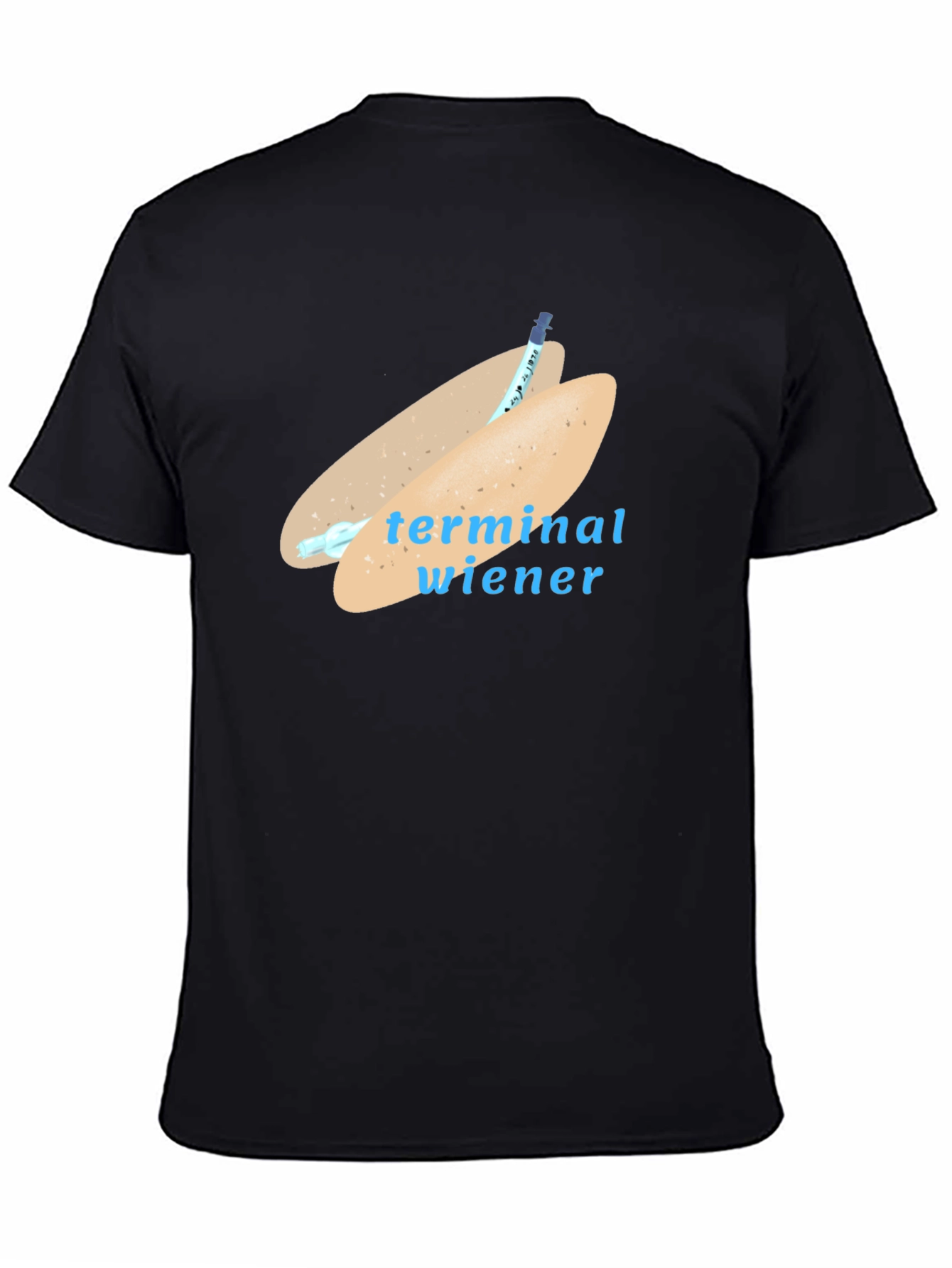 Terminal Wiener T-Shirt - Humorous Design