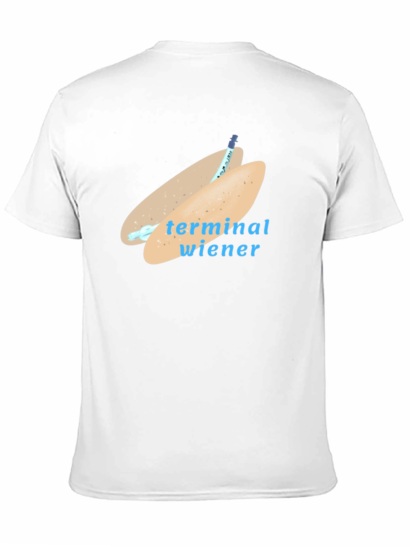 Terminal Wiener T-Shirt - Humorous Design