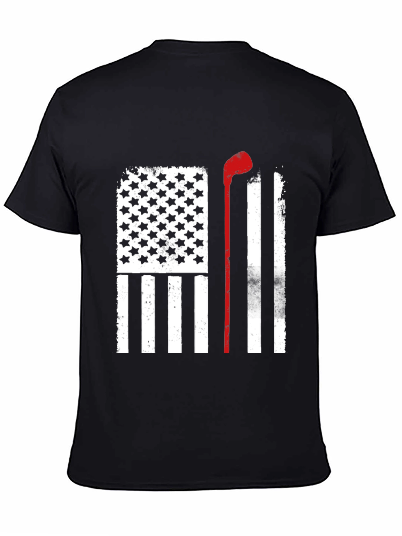 Patriotic Golf Flag T-Shirt