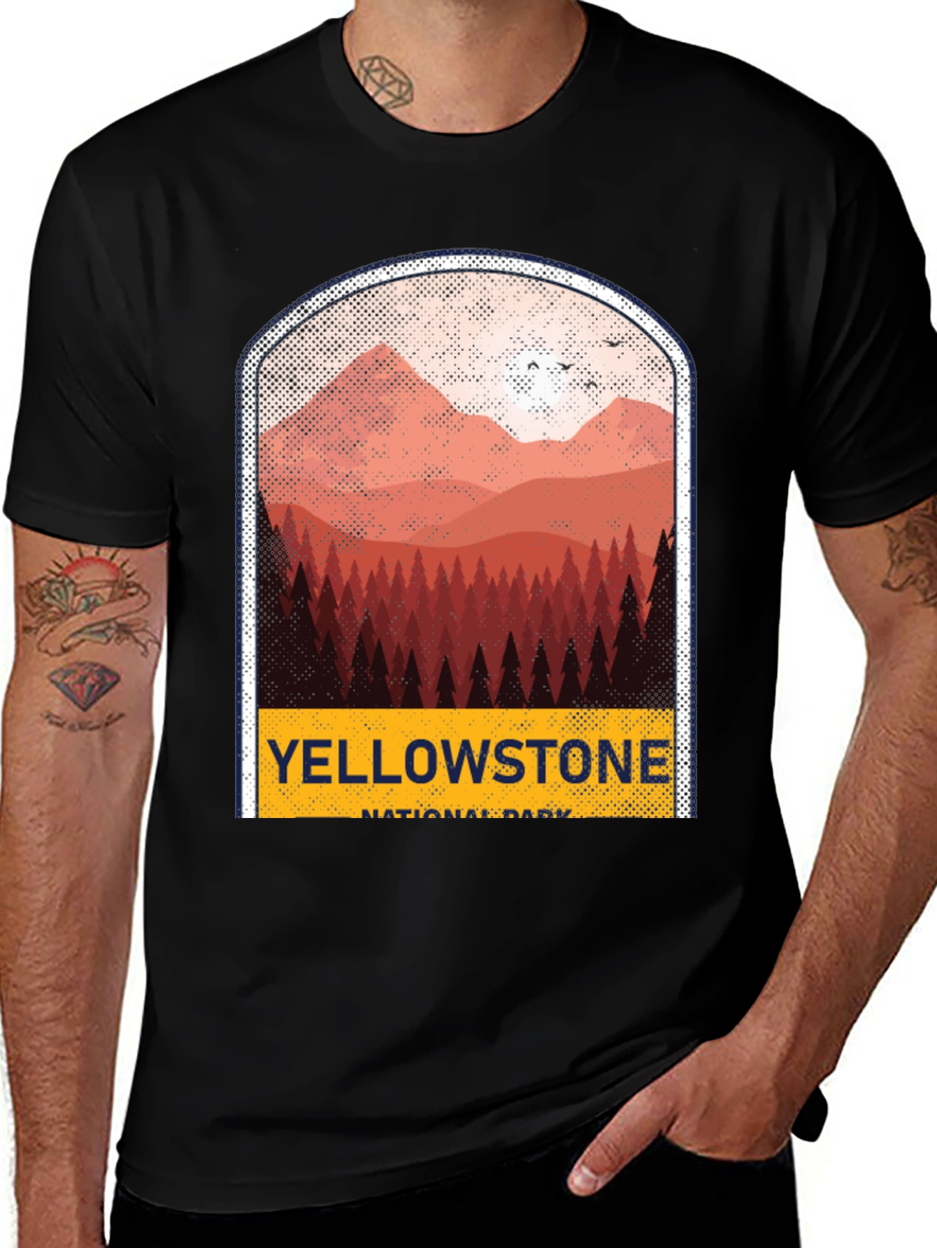 Yellowstone National Park Graphic Tee
