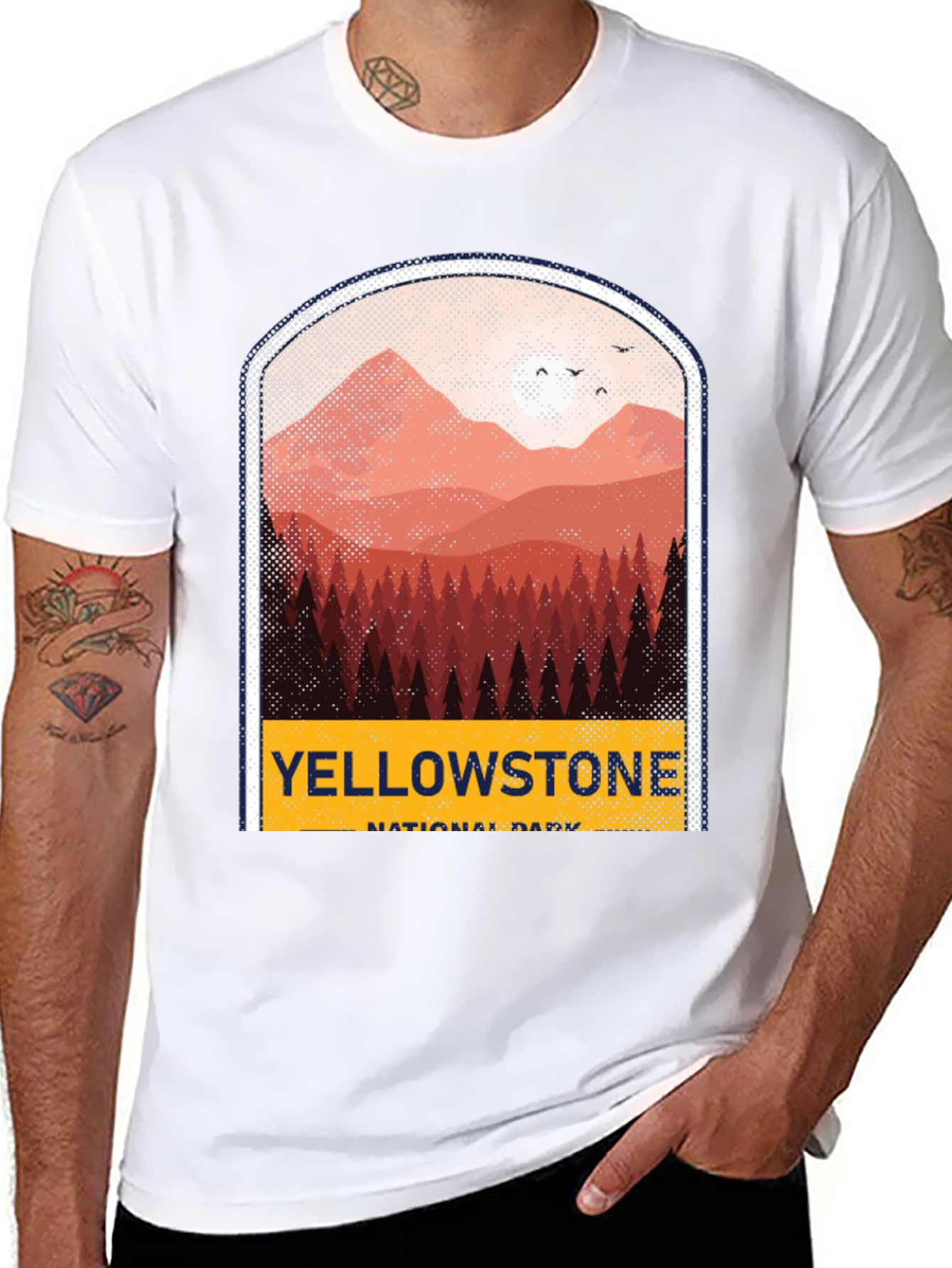 Yellowstone National Park Graphic Tee