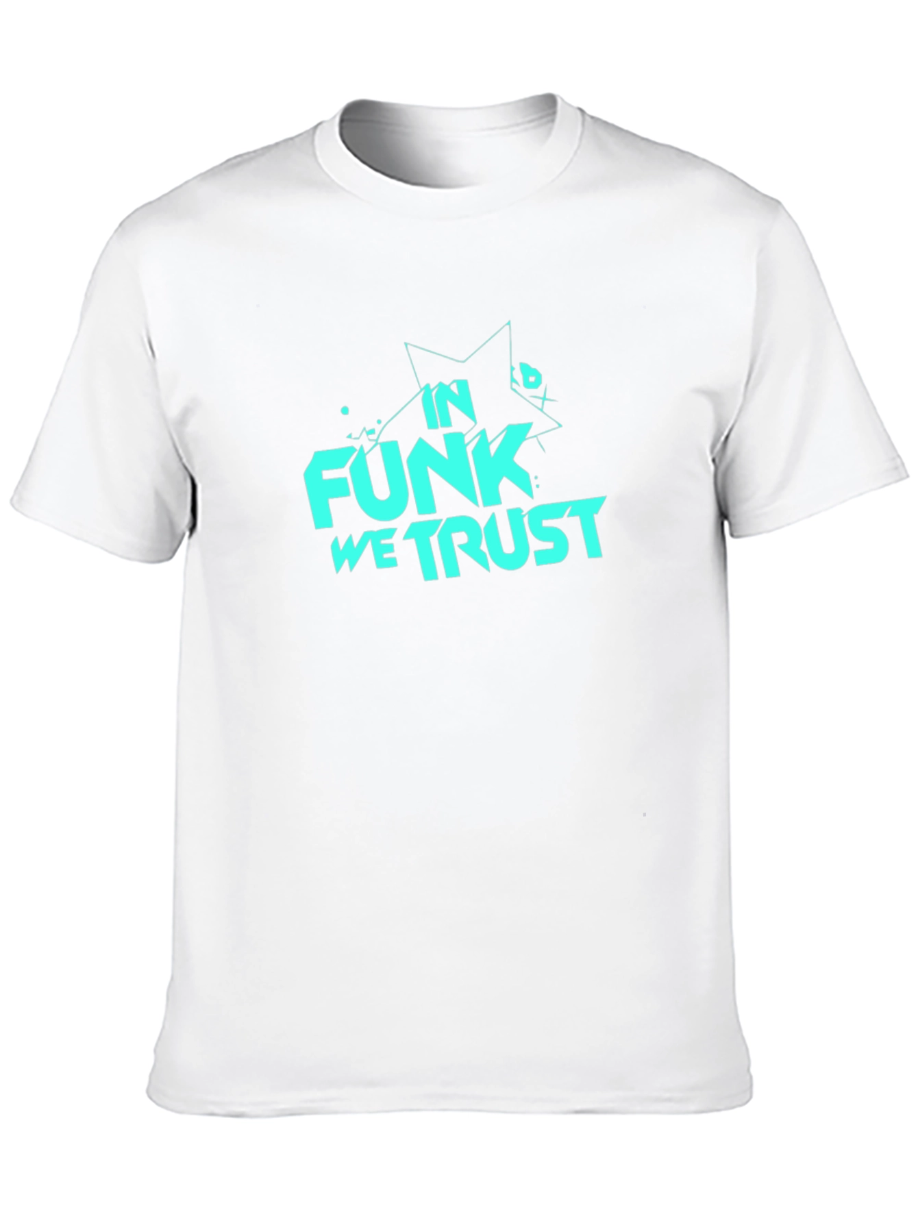 In Funk We Trust Black Graphic Tee