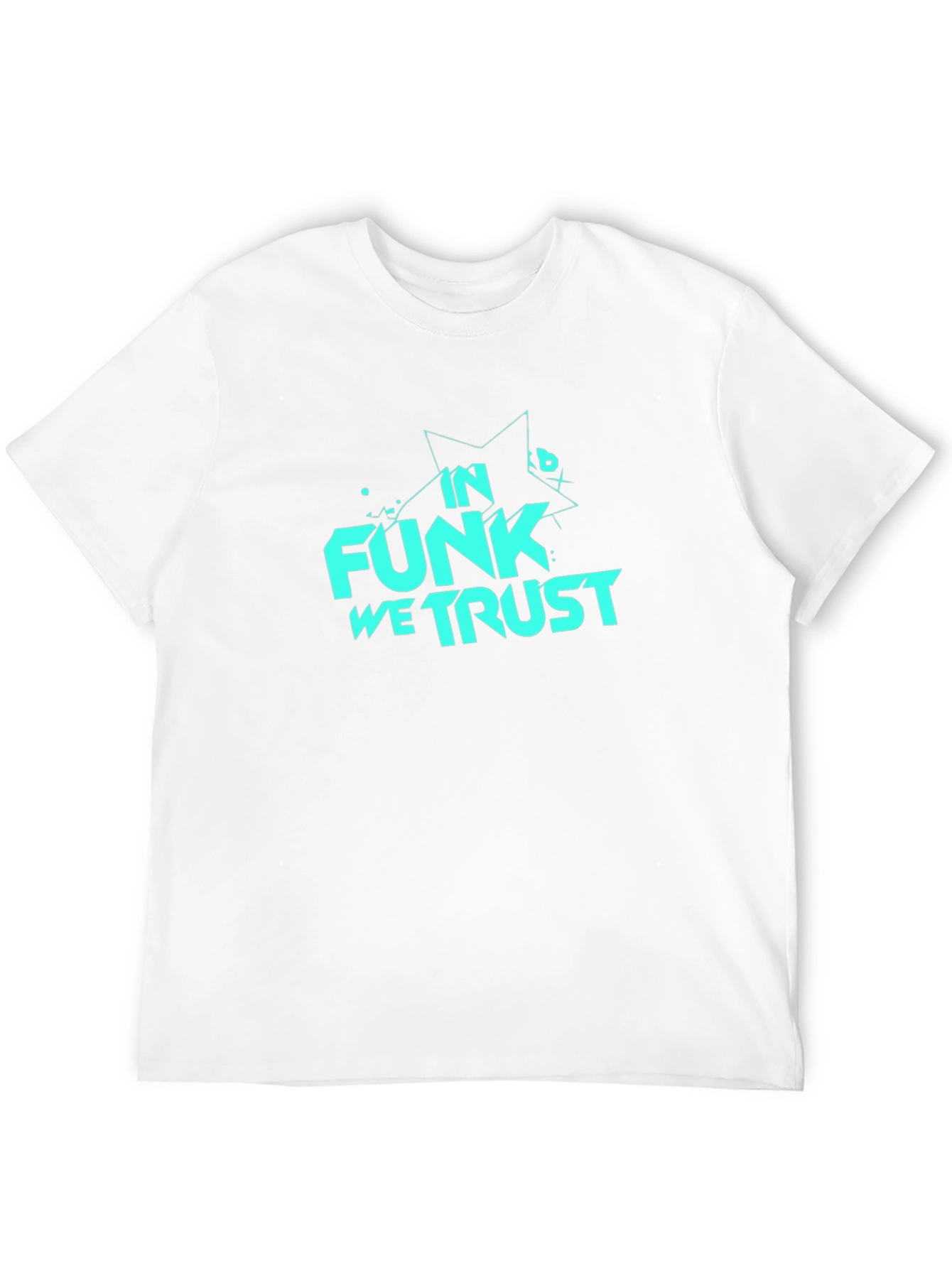 In Funk We Trust Black Graphic Tee